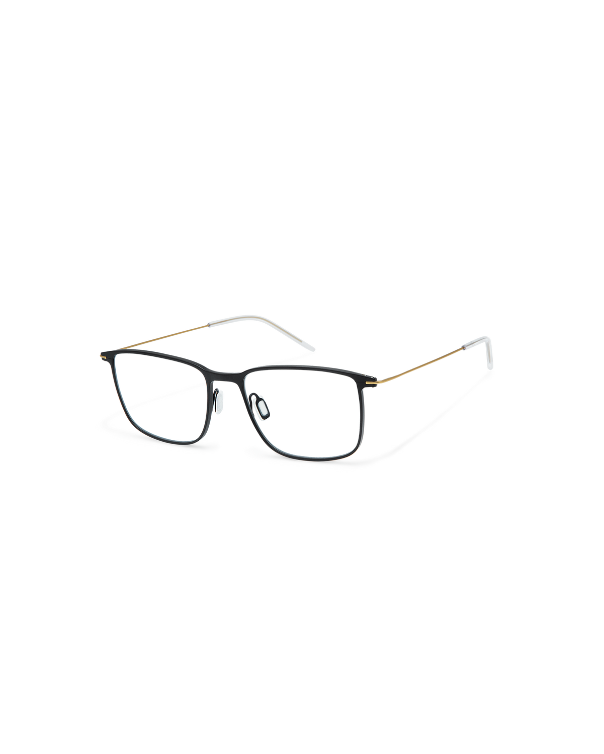 SHIRA: Rectangular Titanio Noir optical glasses by ATLANT 11319