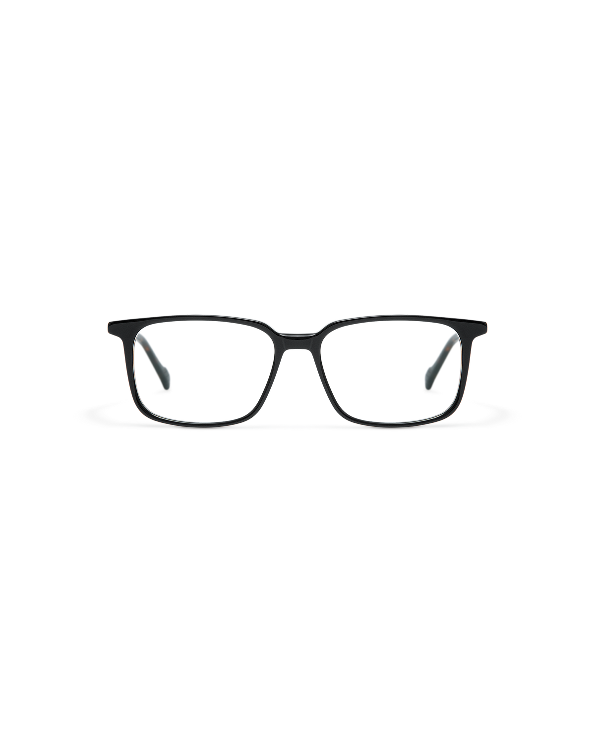 MONACO: Rectangular Acetato Noir optical glasses by ATLANT 11627