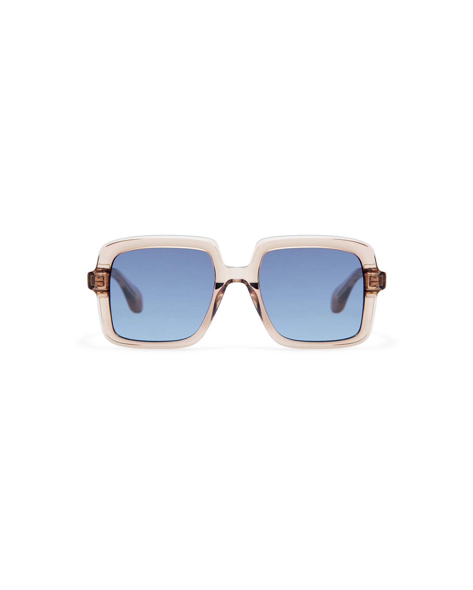 THRIVE 018: Cuadrada Acetato Marrón sunglasses by GIGI STUDIOS 7335