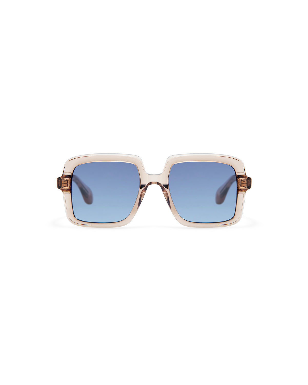 THRIVE 018: Cuadrada Acetato Marrón sunglasses by GIGI STUDIOS 7335