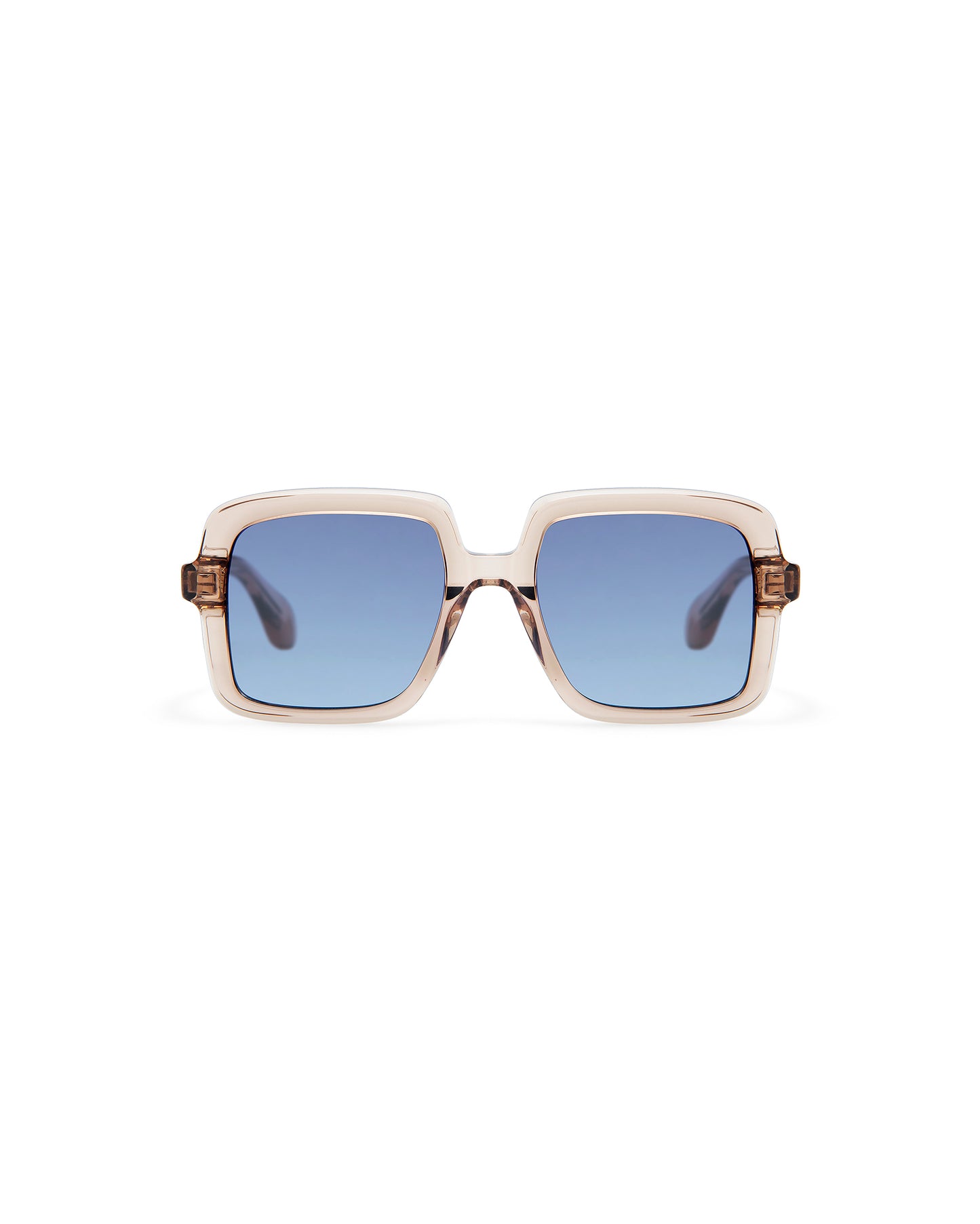 THRIVE 018: Cuadrada Acetato Marrón sunglasses by GIGI STUDIOS 7335