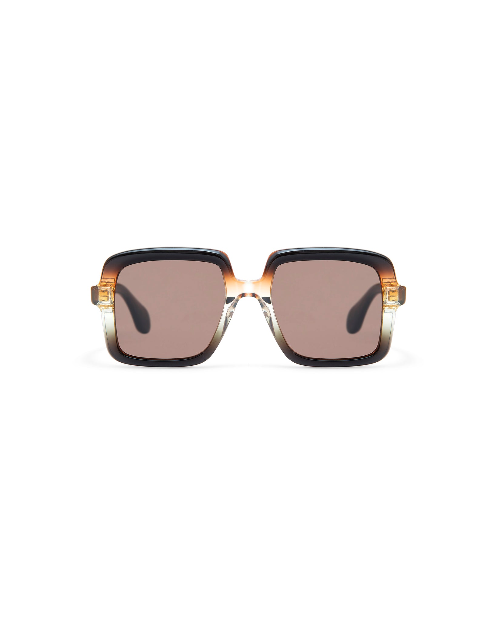 THRIVE 018: Cuadrada Acetato Orange sunglasses by GIGI STUDIOS 7337