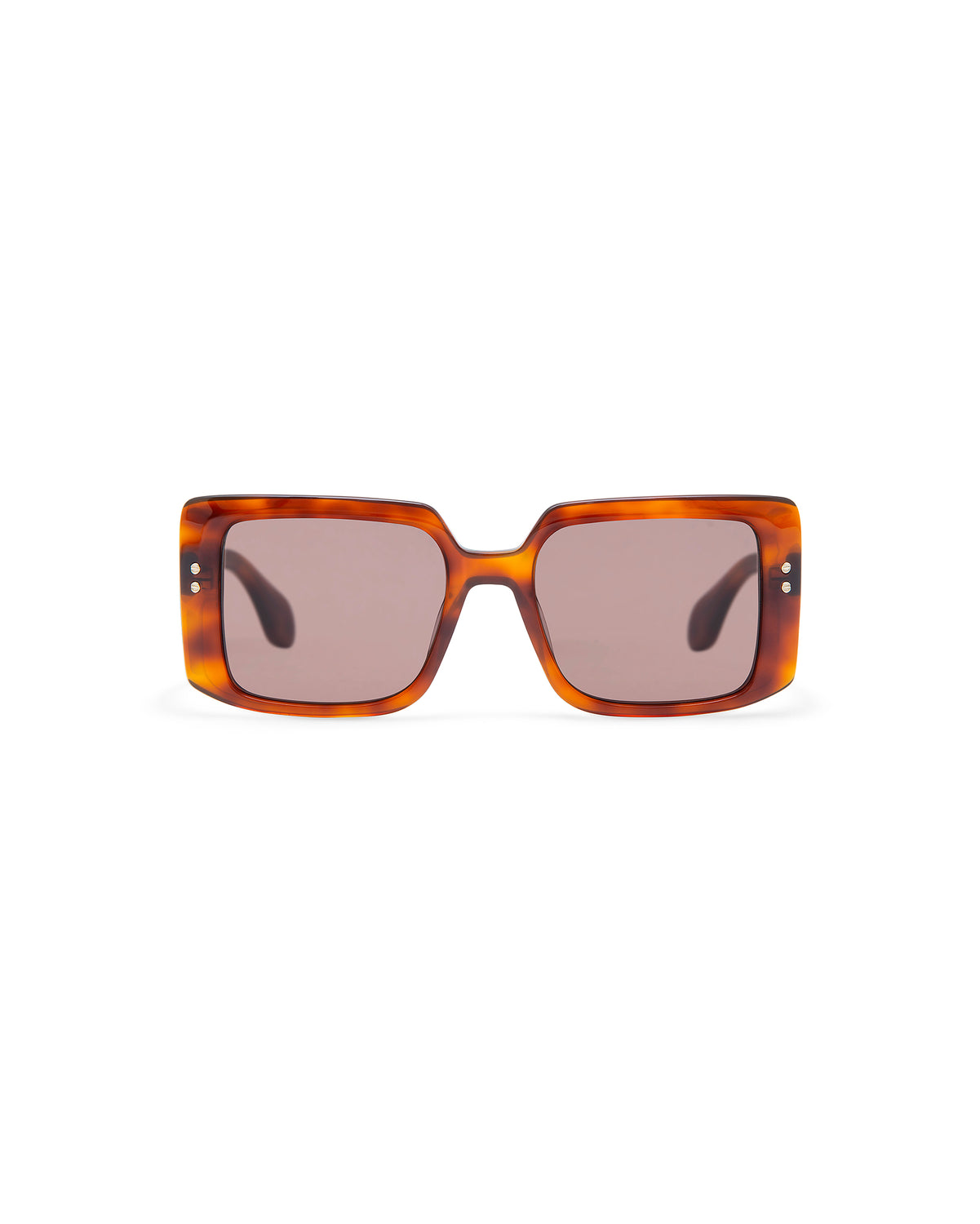 THRIVE 019: Cuadrada Acetato Havana sunglasses by GIGI STUDIOS 7341