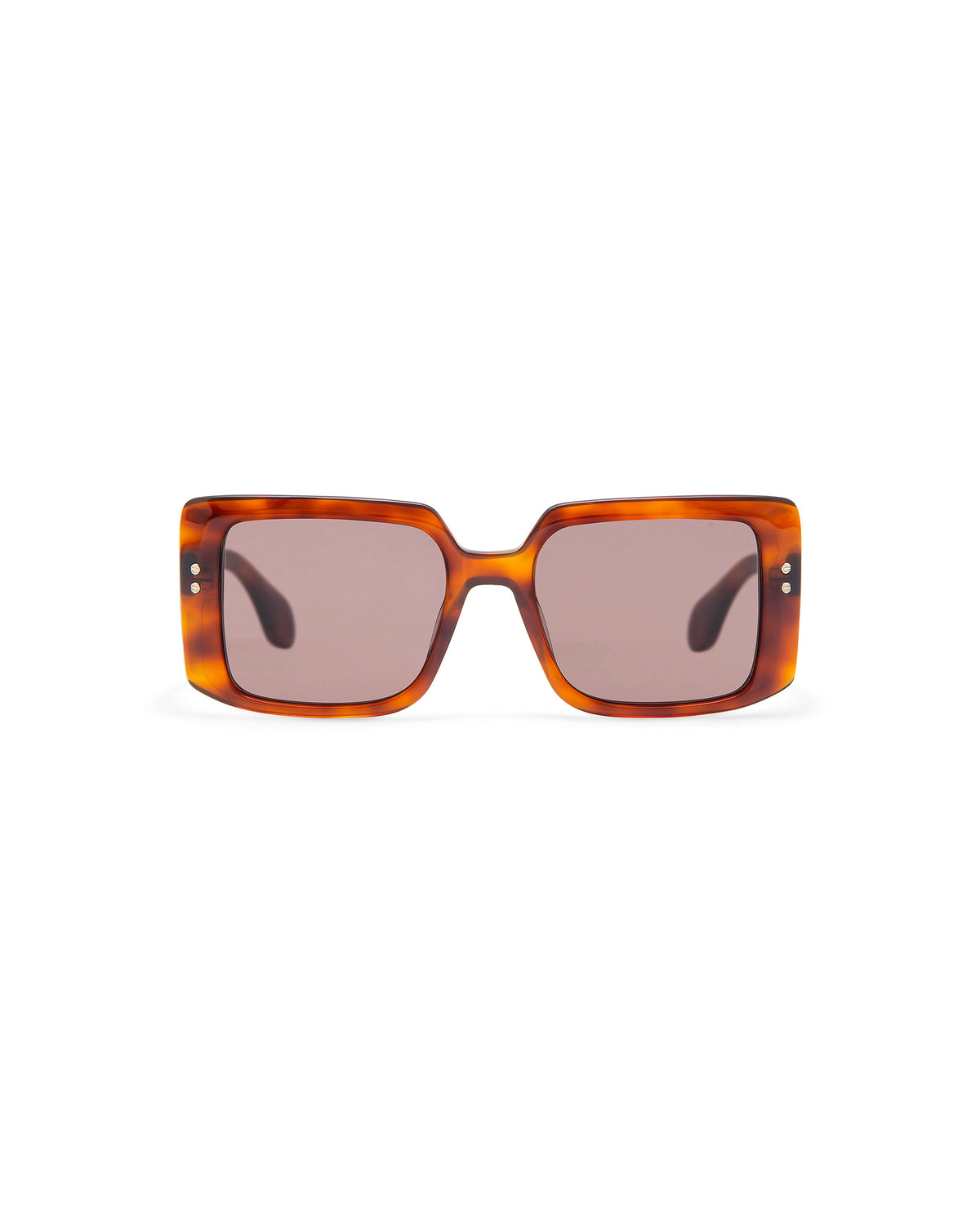 THRIVE 019: Cuadrada Acetato Havana sunglasses by GIGI STUDIOS 7341