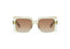 THRIVE 019: Cuadrada Acetato Blanco sunglasses by GIGI STUDIOS 7343