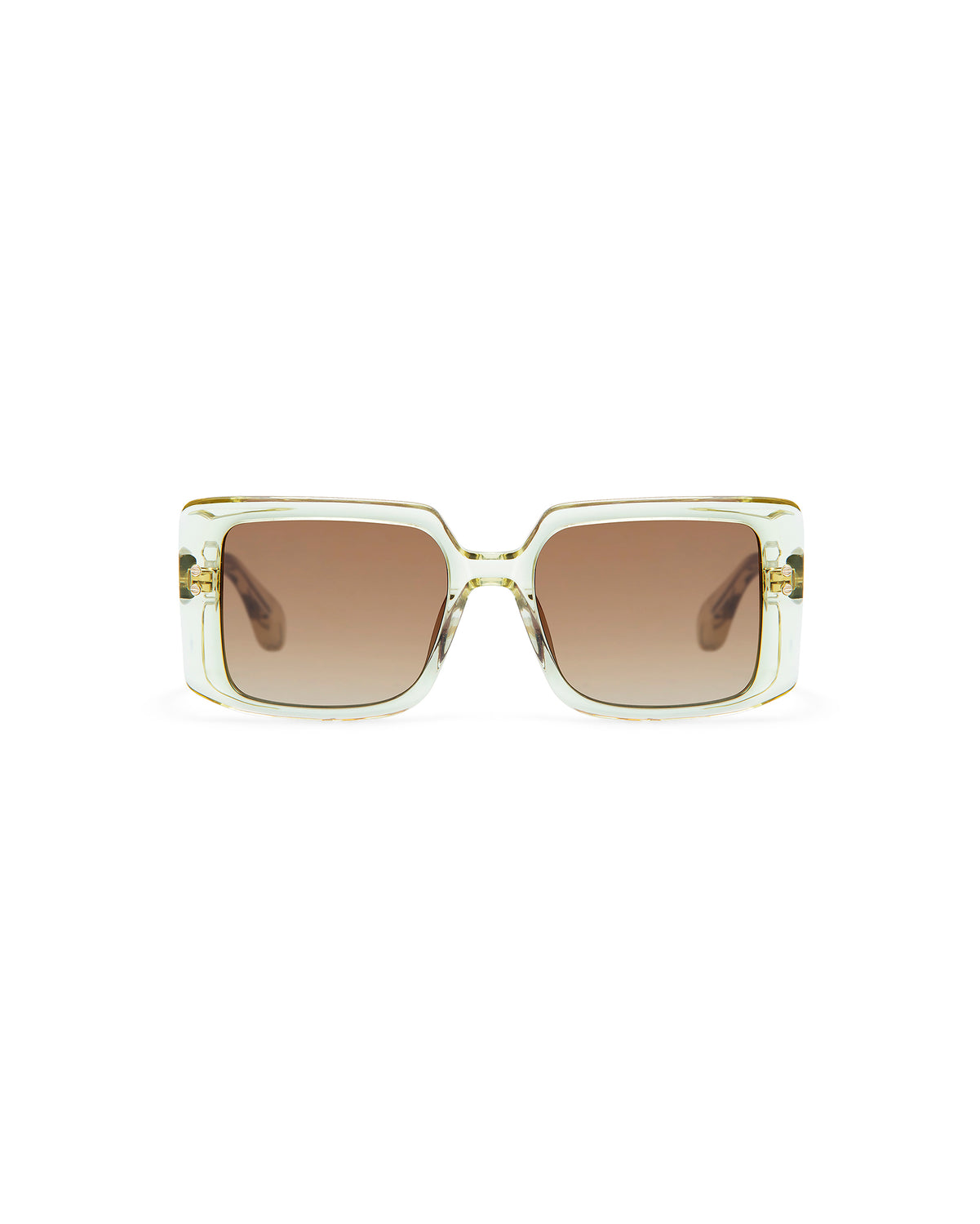 THRIVE 019: Cuadrada Acetato Blanco sunglasses by GIGI STUDIOS 7343