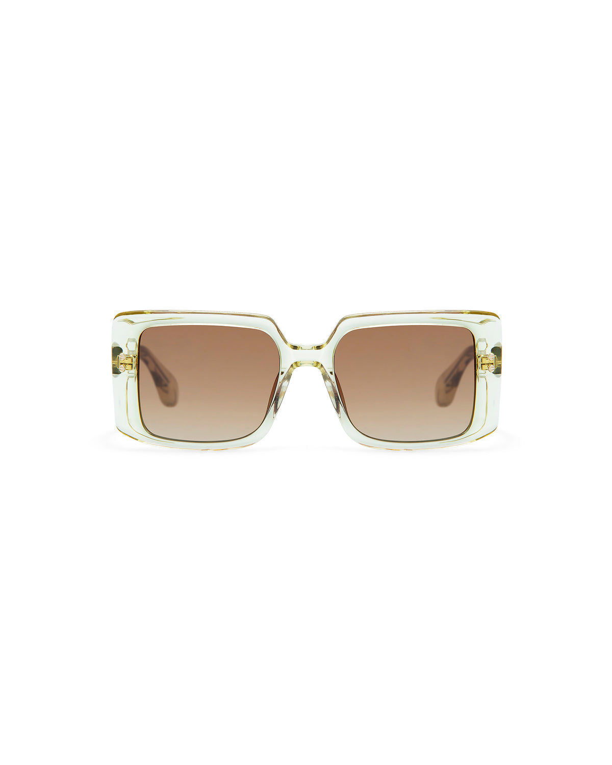 THRIVE 019: Cuadrada Acetato Blanco sunglasses by GIGI STUDIOS 7343