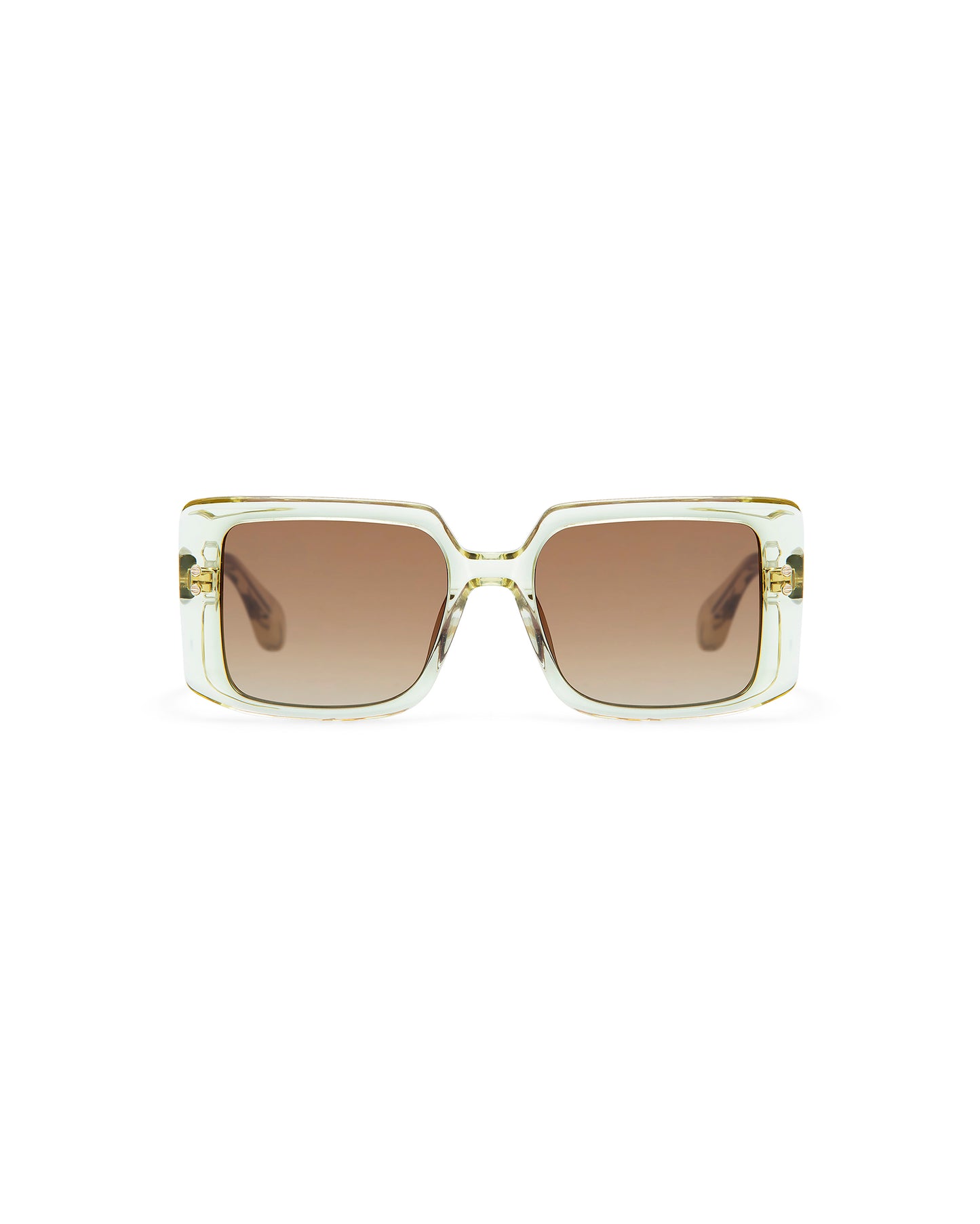 THRIVE 019: Cuadrada Acetato Blanco sunglasses by GIGI STUDIOS 7343