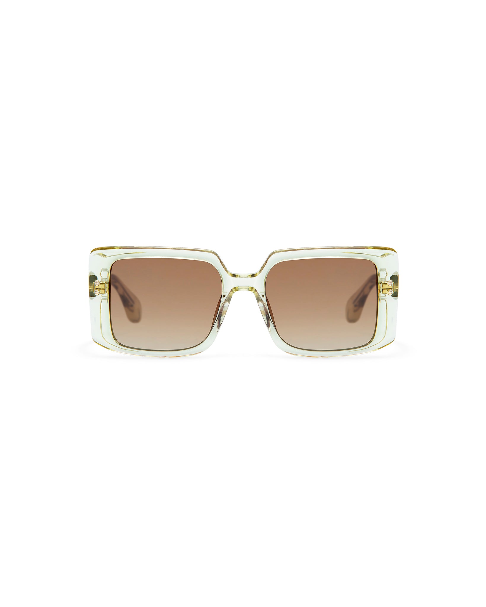 THRIVE 019: Cuadrada Acetato Blanco sunglasses by GIGI STUDIOS 7343