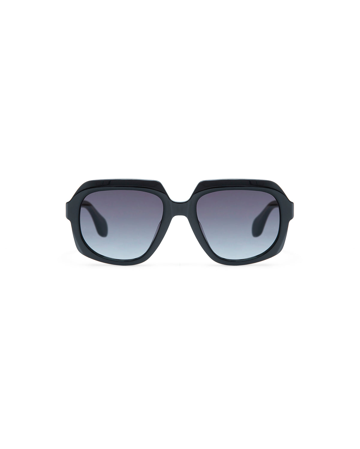 THRIVE 021: Geométricas Acetato Noir sunglasses by GIGI STUDIOS 7355