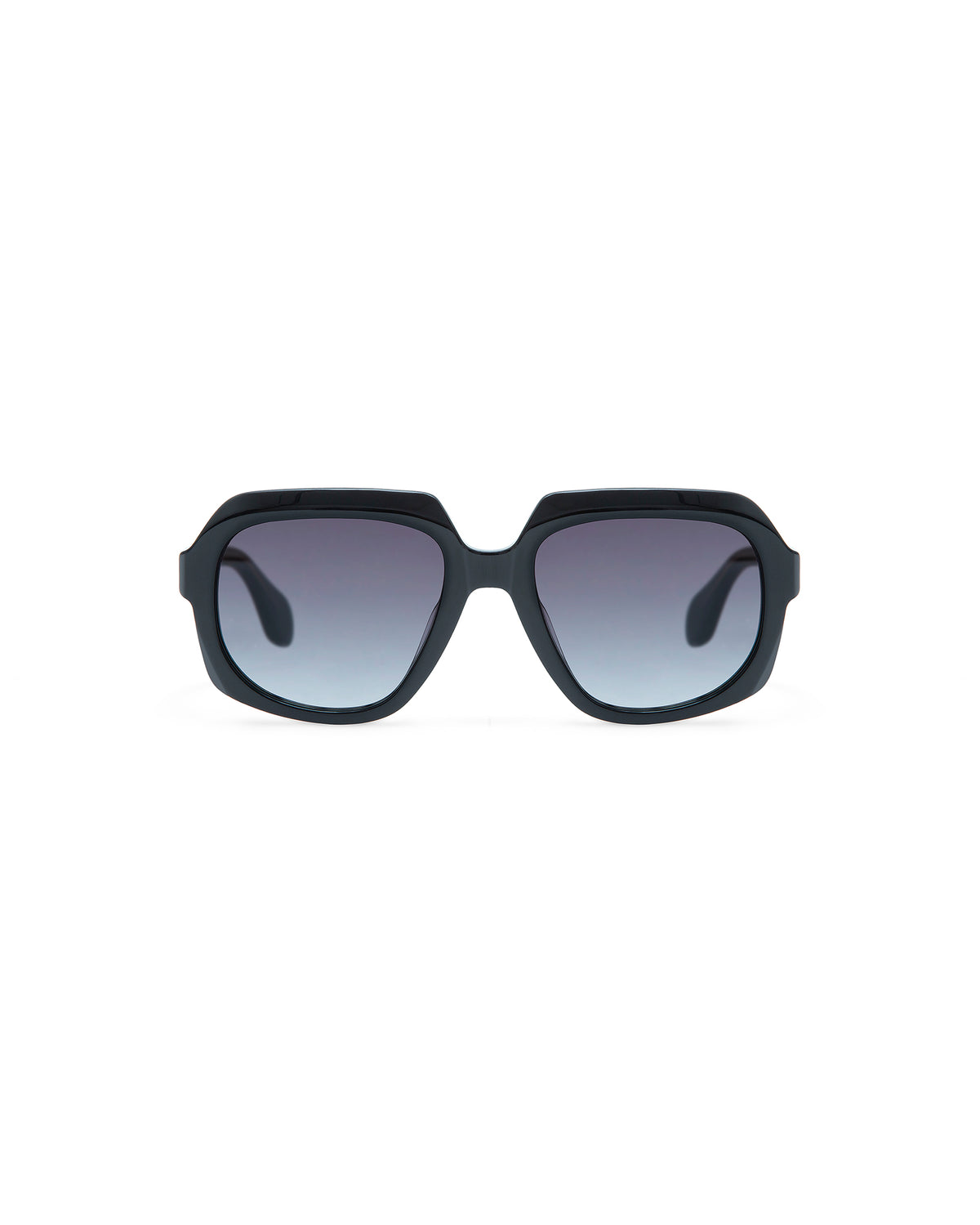 THRIVE 021: Geométricas Acetato Noir sunglasses by GIGI STUDIOS 7355