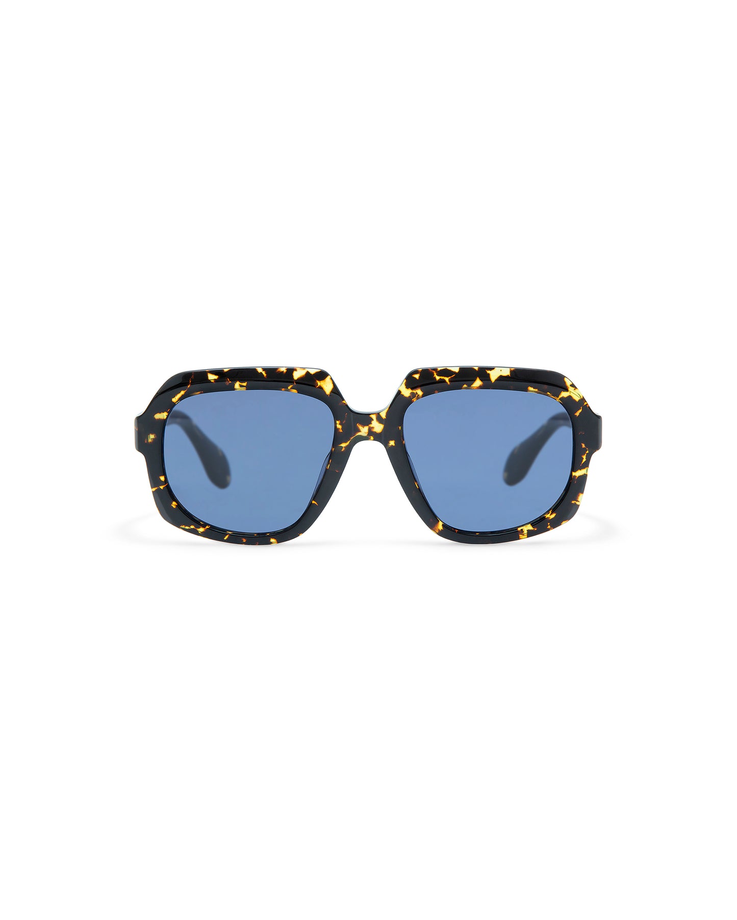 THRIVE 021: Geométricas Acetato Havana sunglasses by GIGI STUDIOS 7357
