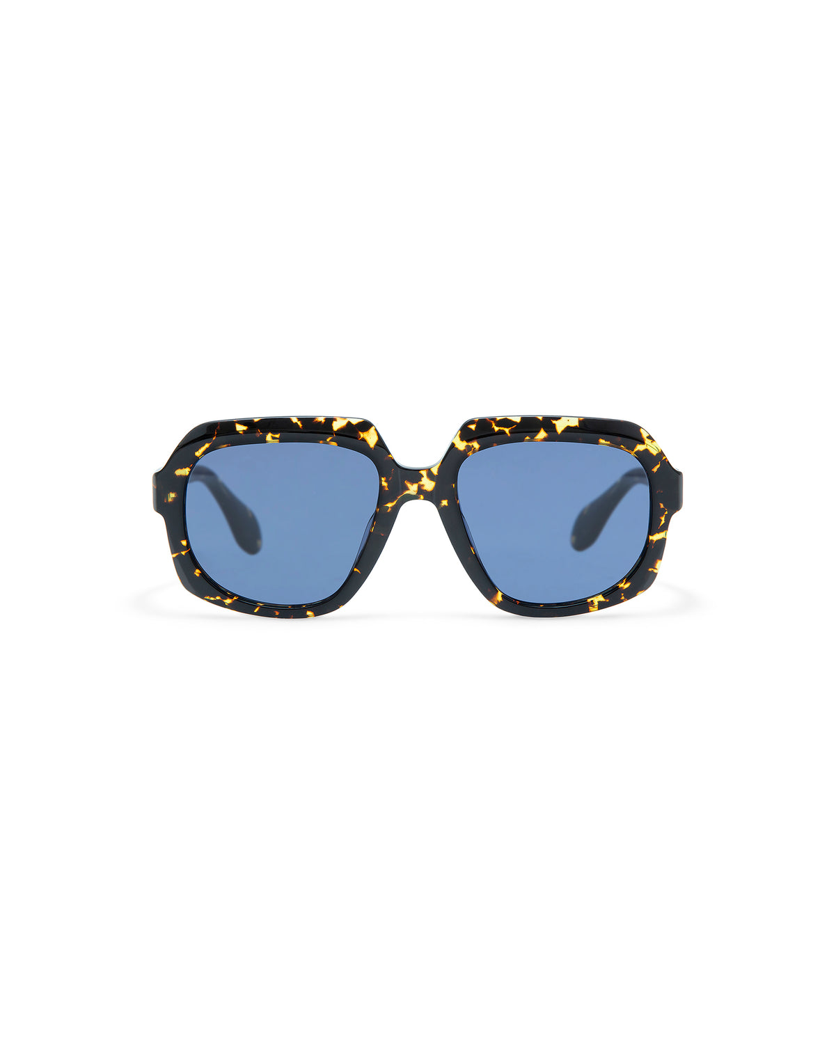 THRIVE 021: Geométricas Acetato Havana sunglasses by GIGI STUDIOS 7357