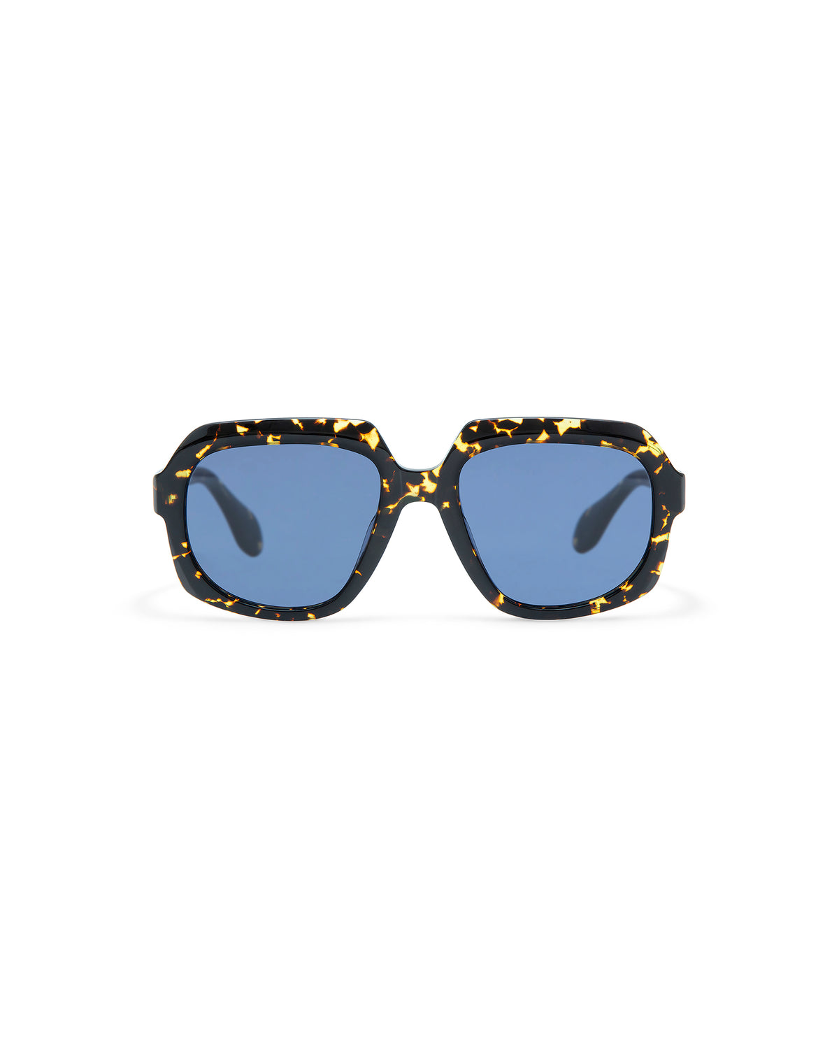 THRIVE 021: Geométricas Acetato Havana sunglasses by GIGI STUDIOS 7357