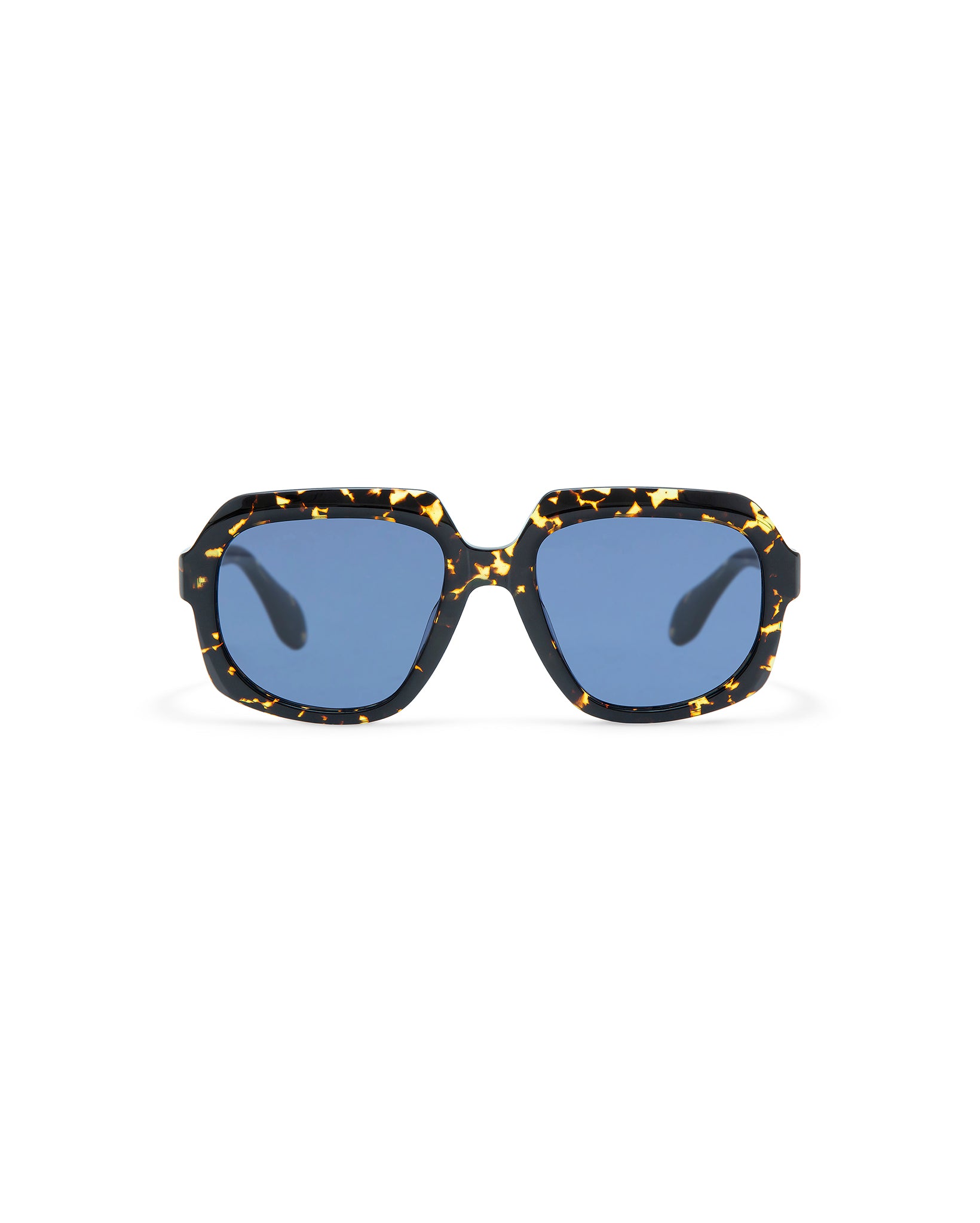 THRIVE 021: Geométricas Acetato Havana sunglasses by GIGI STUDIOS 7357