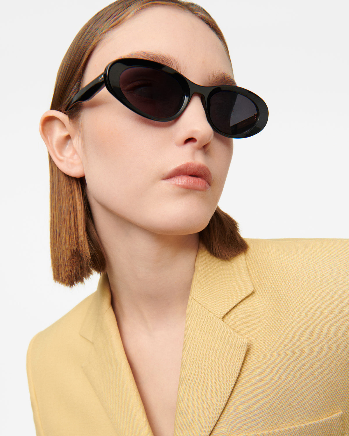 THRIVE 022: Tiny Acetato Noir sunglasses by GIGI STUDIOS 7682