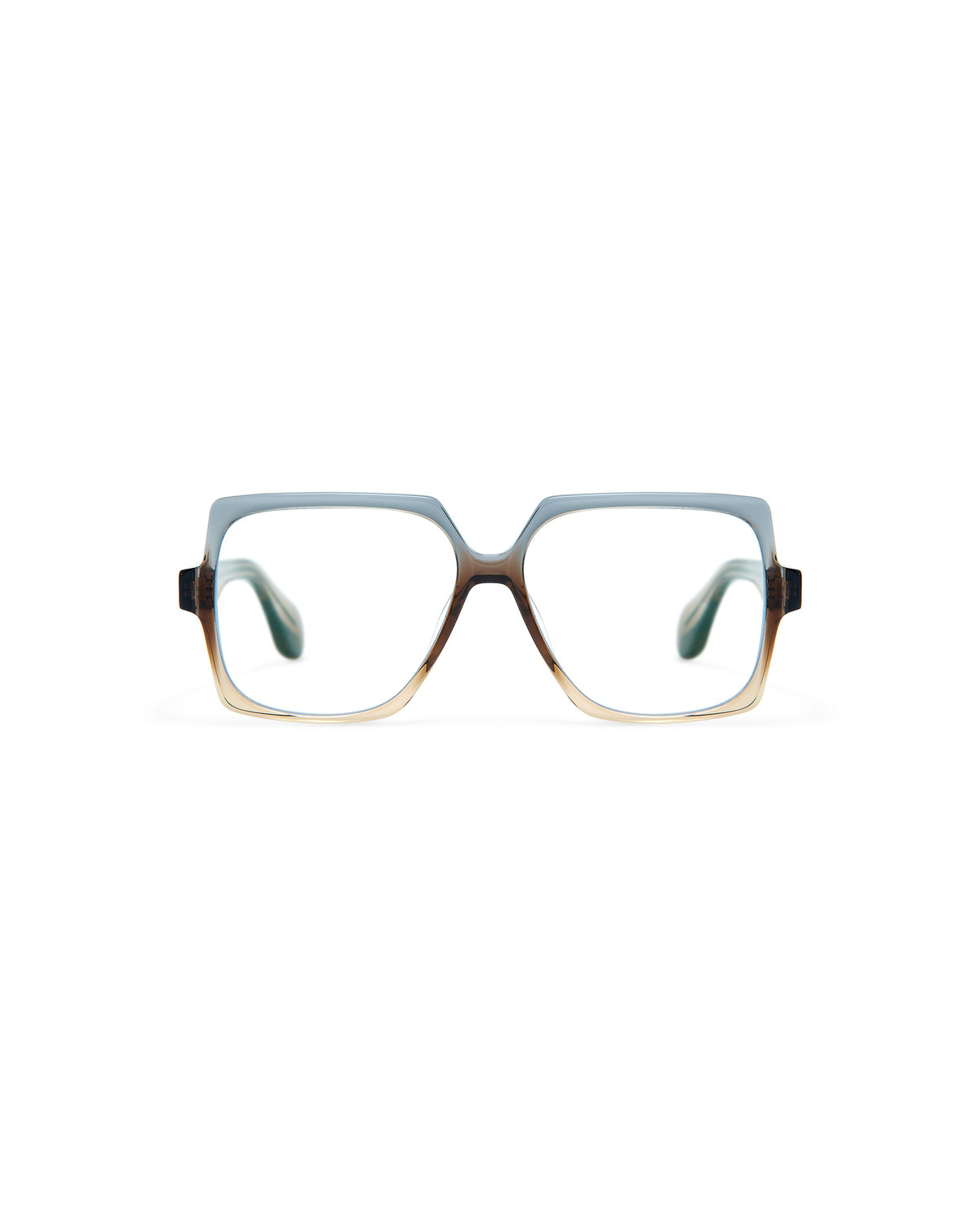THRIVE 001: Geométricas Acetato Marrón optical glasses by GIGI STUDIOS 7391
