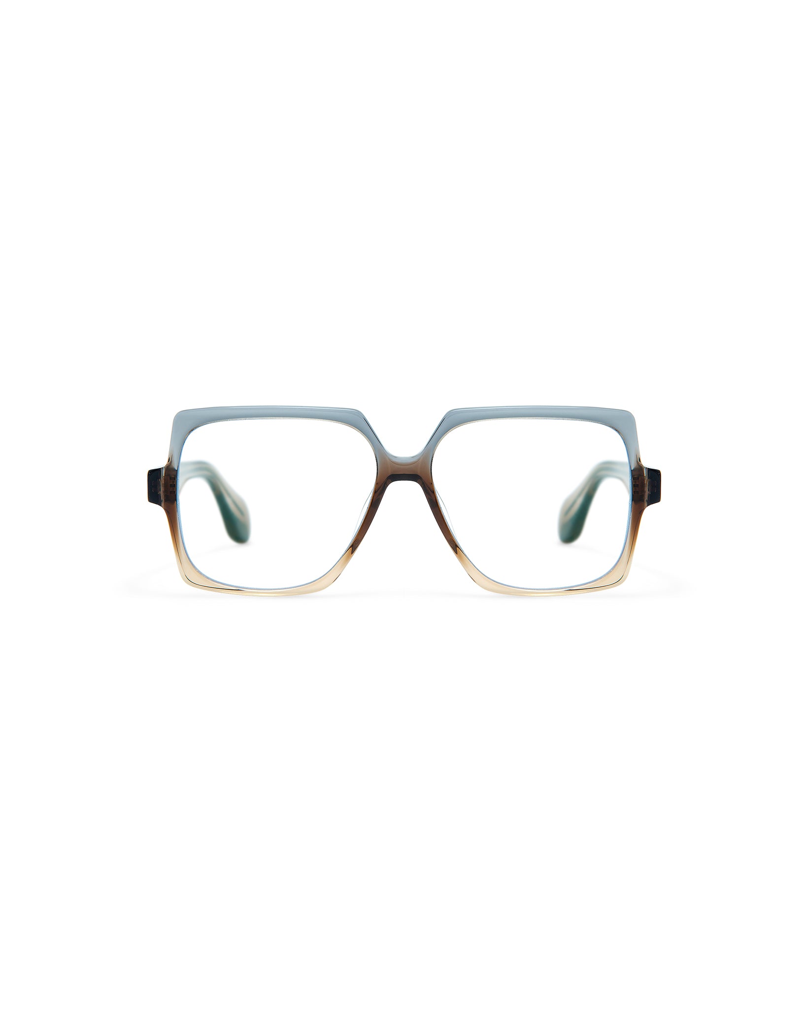 THRIVE 001: Geométricas Acetato Marrón optical glasses by GIGI STUDIOS 7391