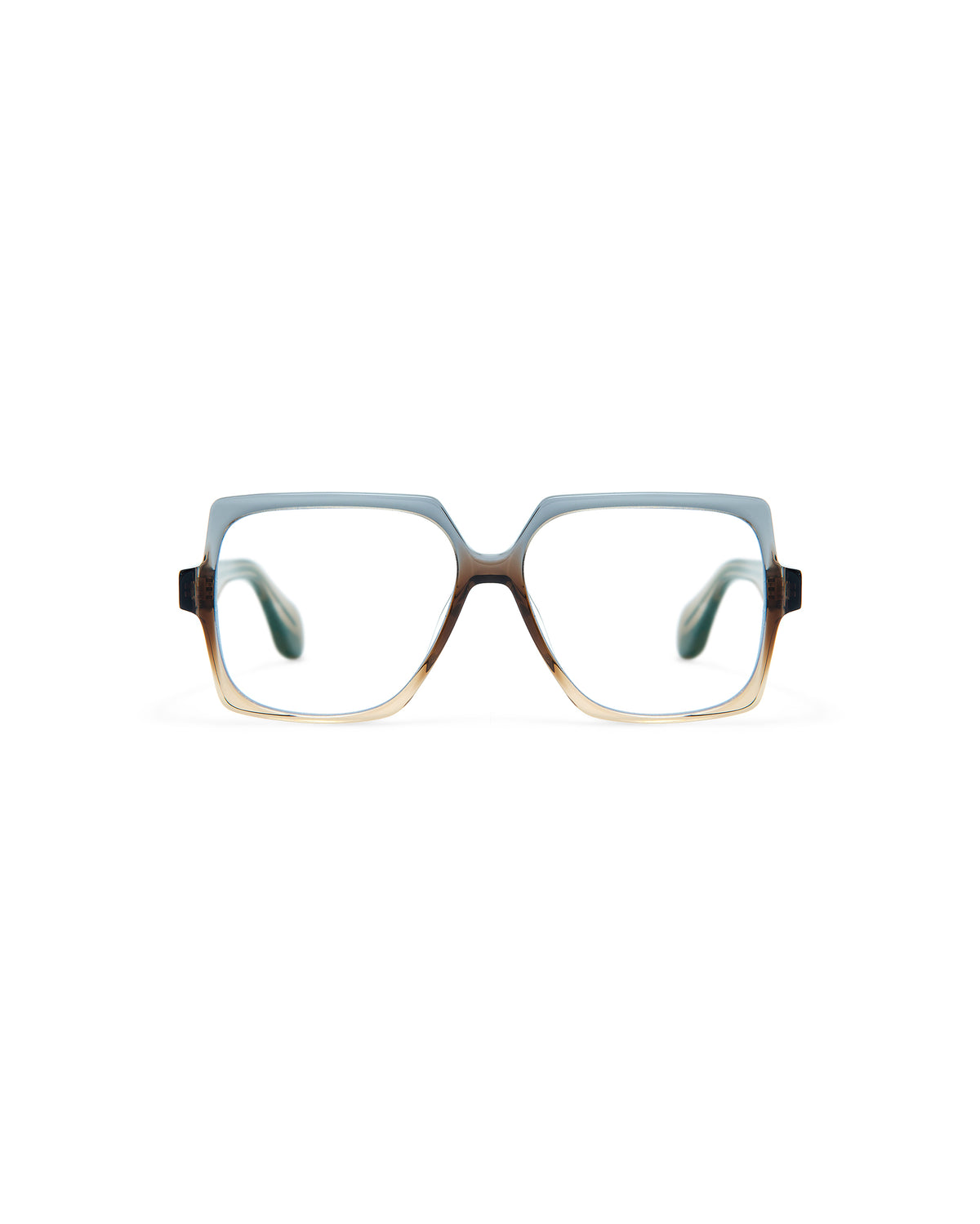 THRIVE 001: Geométricas Acetato Marrón optical glasses by GIGI STUDIOS 7391