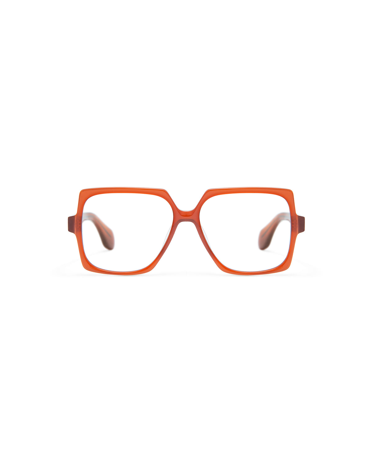 THRIVE 001: Geométricas Acetato Orange optical glasses by GIGI STUDIOS 7393