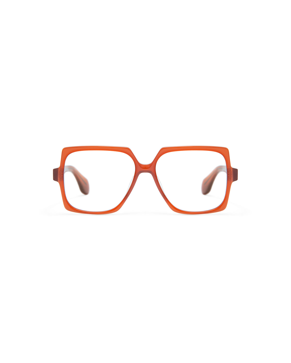 THRIVE 001: Geométricas Acetato Orange optical glasses by GIGI STUDIOS 7393