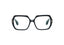 THRIVE 004: Cuadrada Acetato Noir optical glasses by GIGI STUDIOS 7411