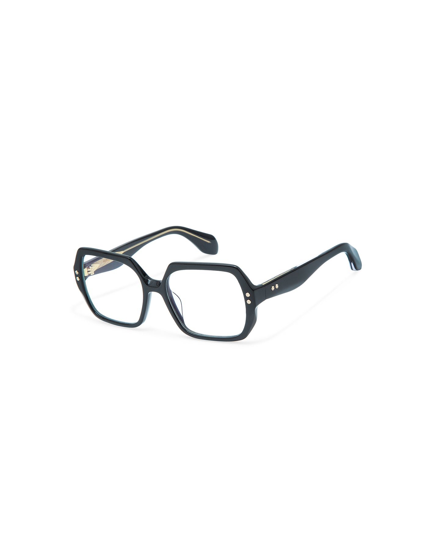 THRIVE 004: Cuadrada Acetato Noir optical glasses by GIGI STUDIOS 7412