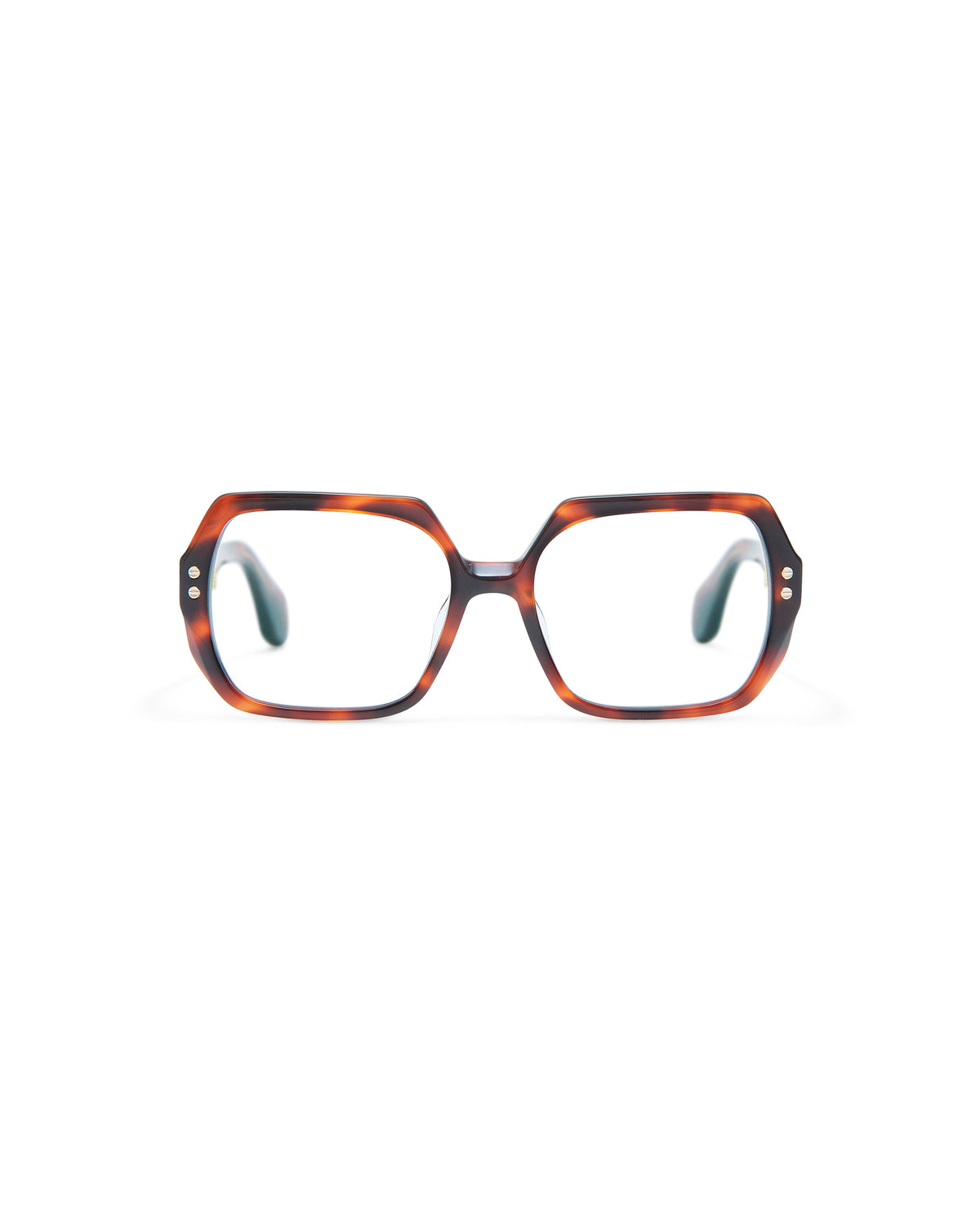 THRIVE 004: Cuadrada Acetato Havana optical glasses by GIGI STUDIOS 7413