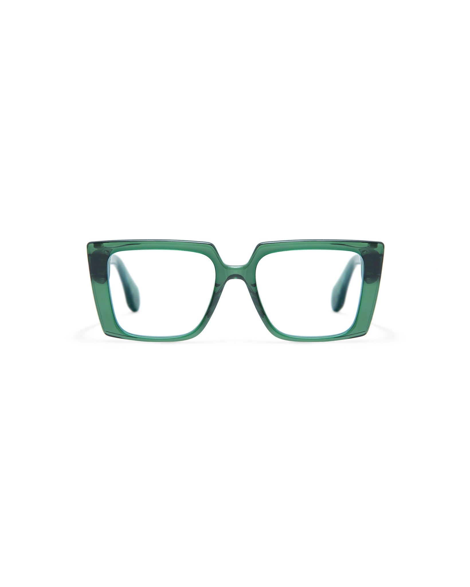 THRIVE 005: Cat Eye Acetato Verde optical glasses by GIGI STUDIOS 7425