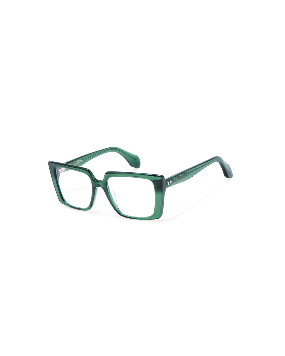 THRIVE 005: Cat Eye Acetato Verde optical glasses by GIGI STUDIOS 7426
