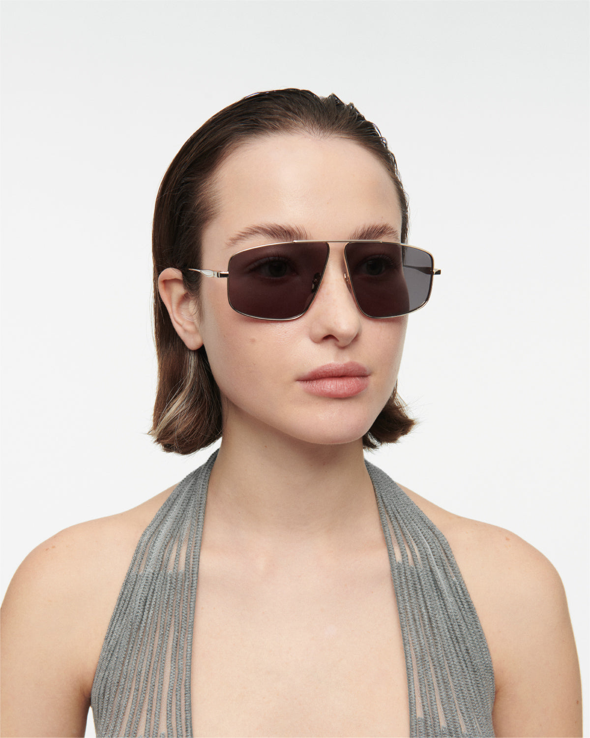 THRIVE 027: Aviador Metal Doré sunglasses by GIGI STUDIOS 7733