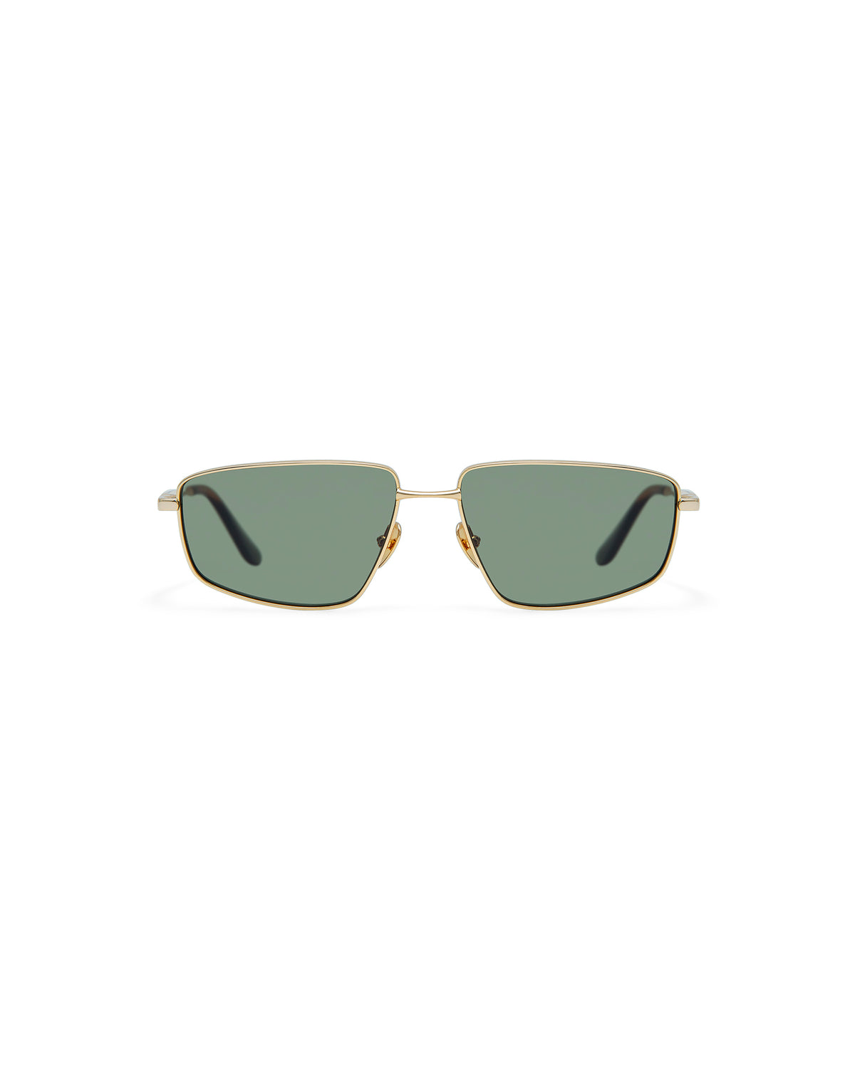 THRIVE 029: Rectangular Metal Doré sunglasses by GIGI STUDIOS 7503