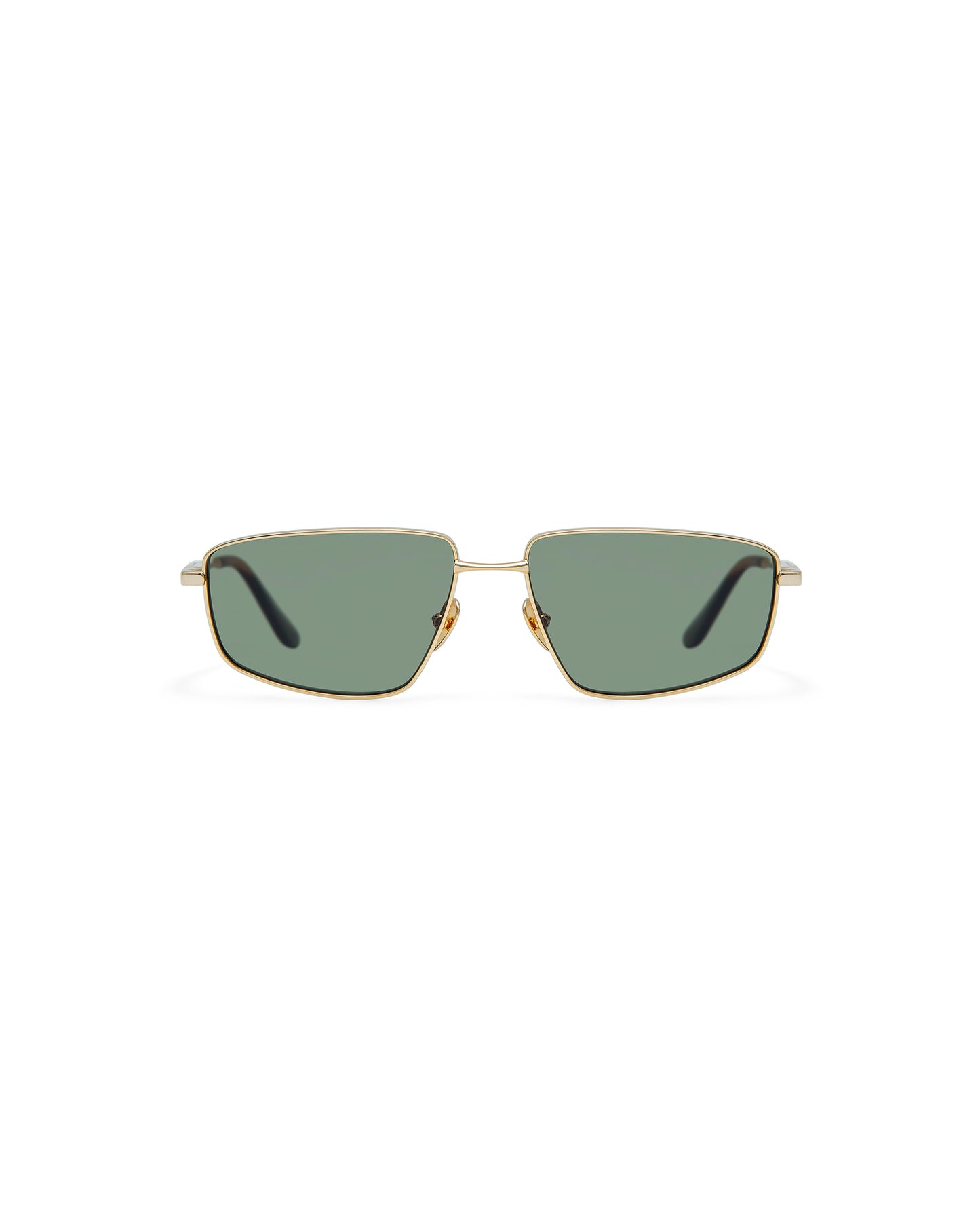 THRIVE 029: Rectangular Metal Doré sunglasses by GIGI STUDIOS 7503