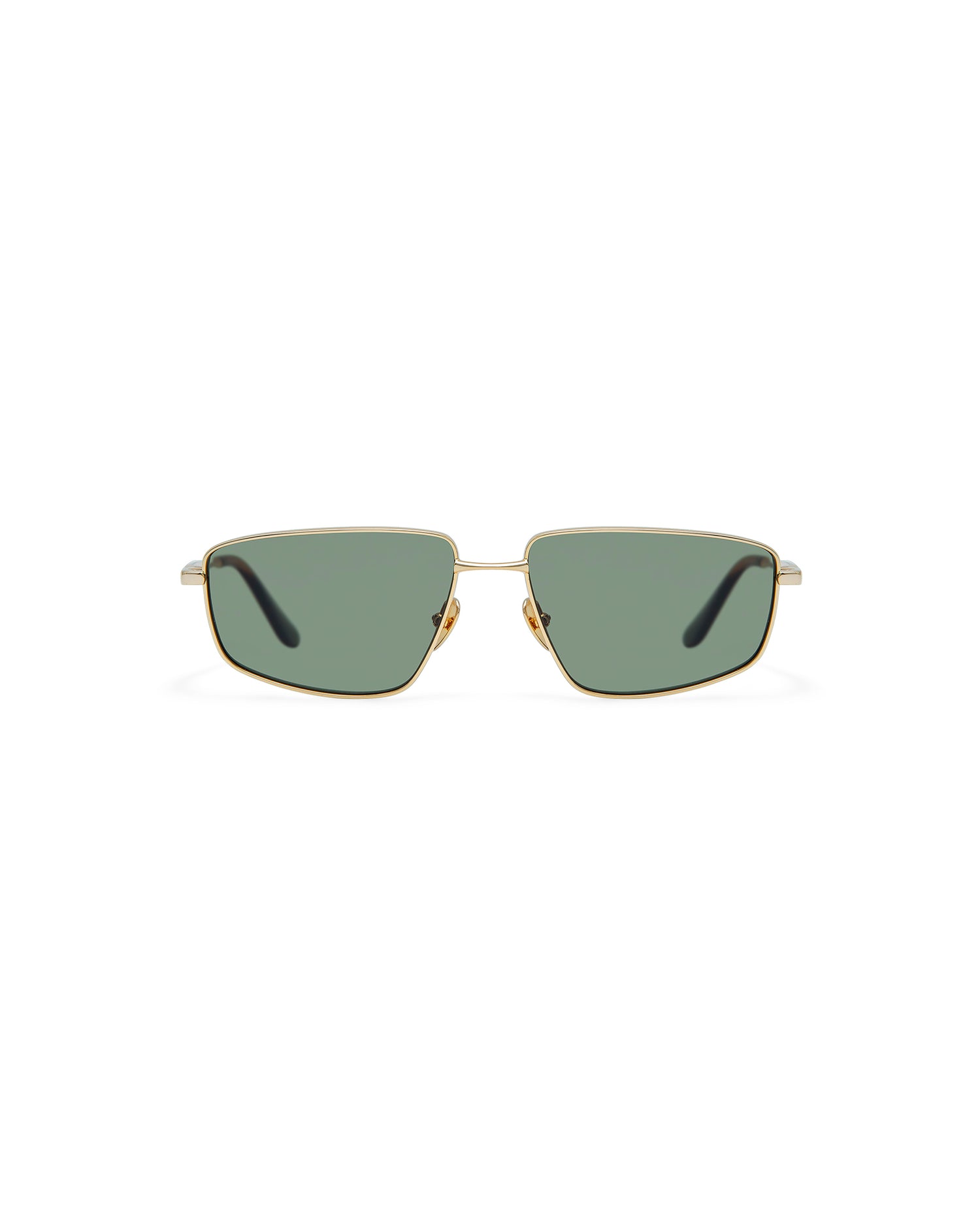 THRIVE 029: Rectangular Metal Doré sunglasses by GIGI STUDIOS 7503