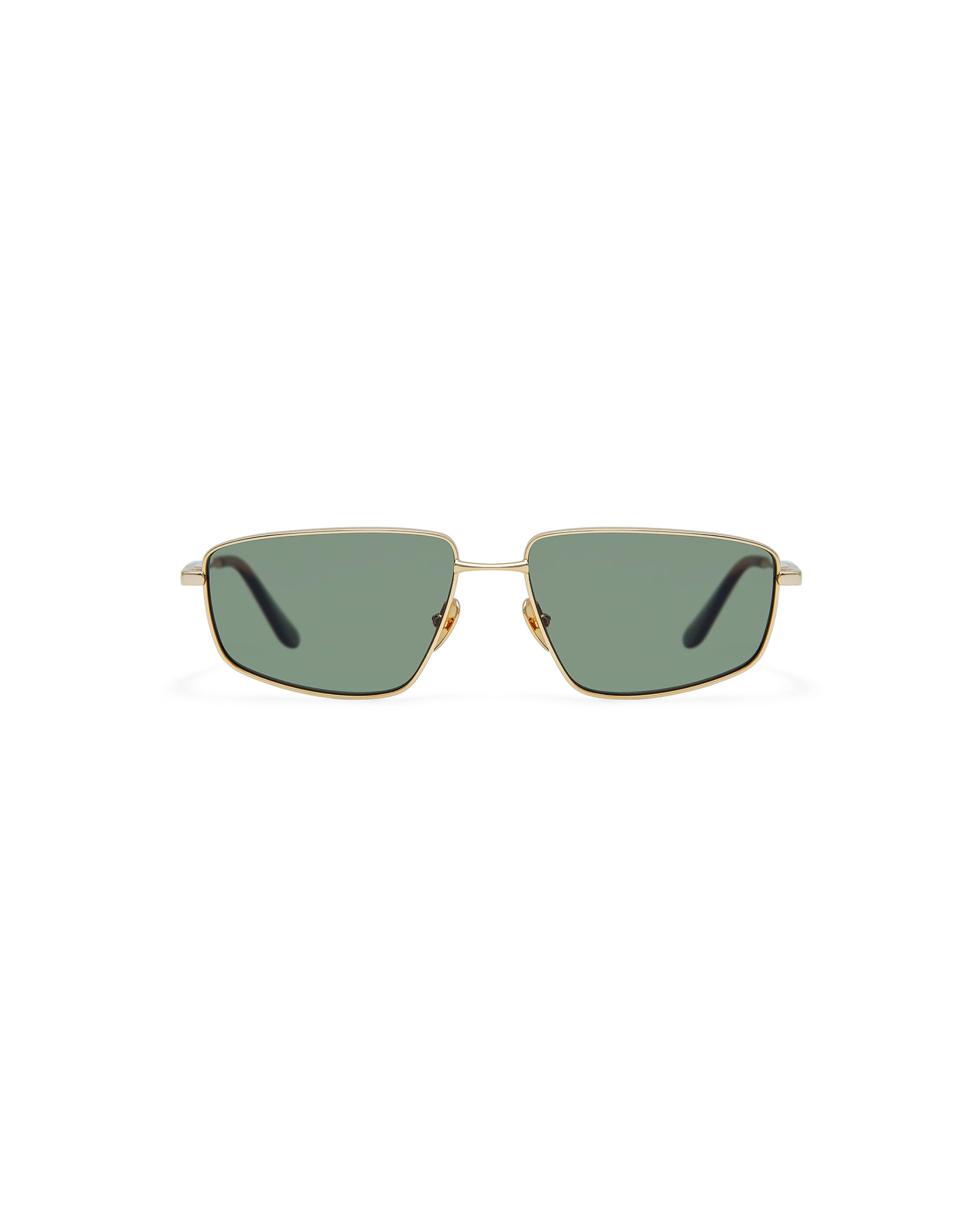 THRIVE 029: Rectangular Metal Doré sunglasses by GIGI STUDIOS 7503