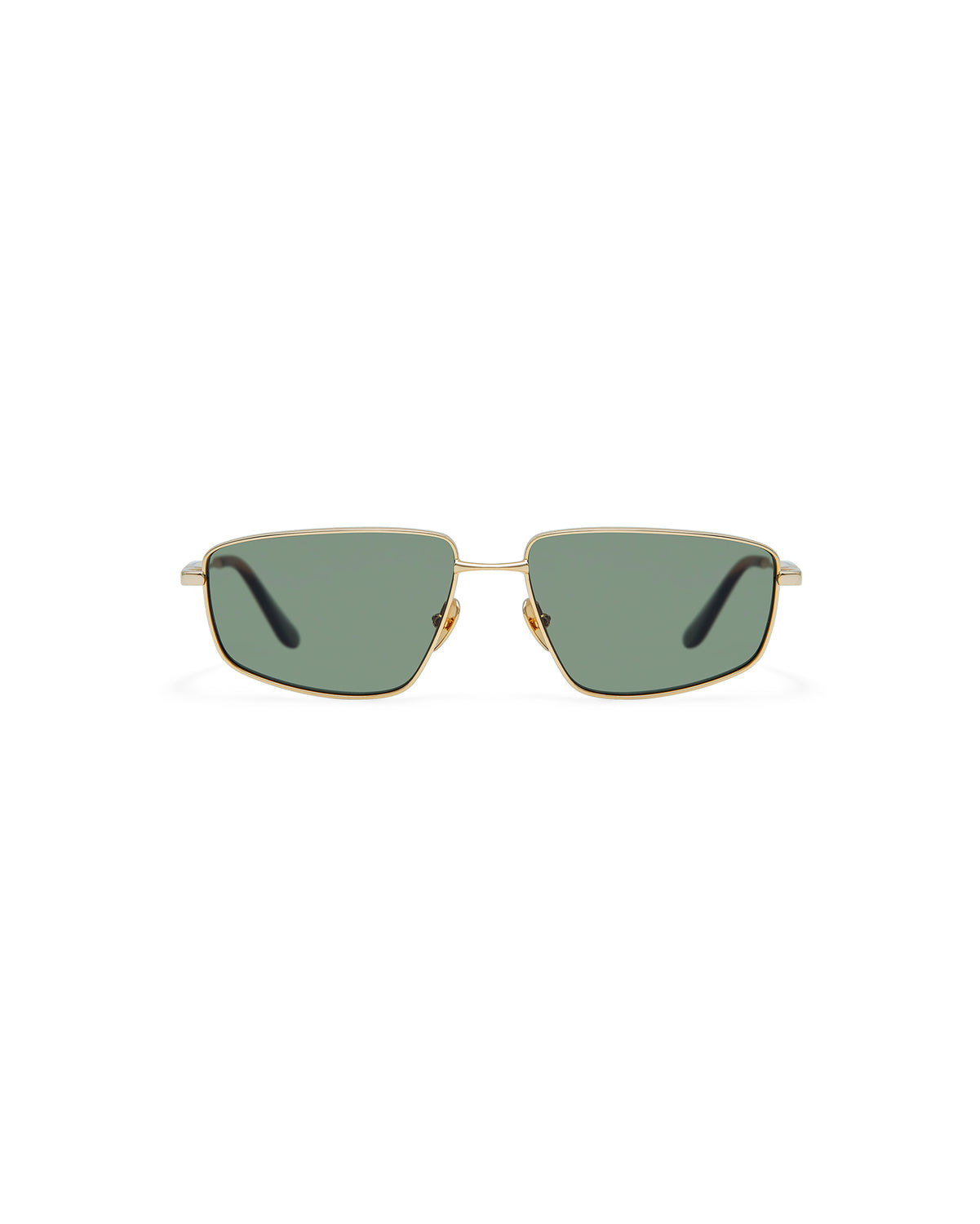THRIVE 029: Rectangular Metal Doré sunglasses by GIGI STUDIOS 7503