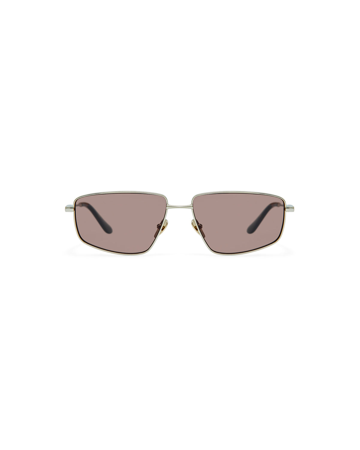 THRIVE 029: Rectangular Metal Doré sunglasses by GIGI STUDIOS 7505