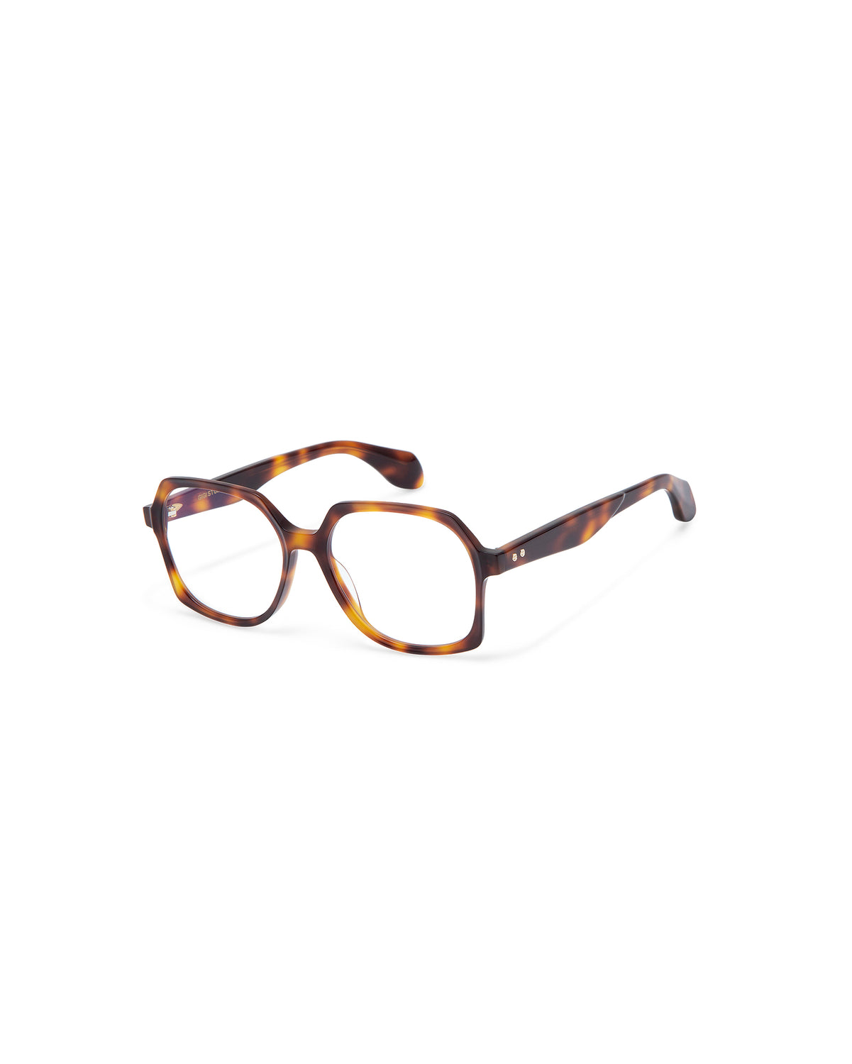 REVIVRE 41: Geométricas Acetato Havana optical glasses by GIGI STUDIOS 7903
