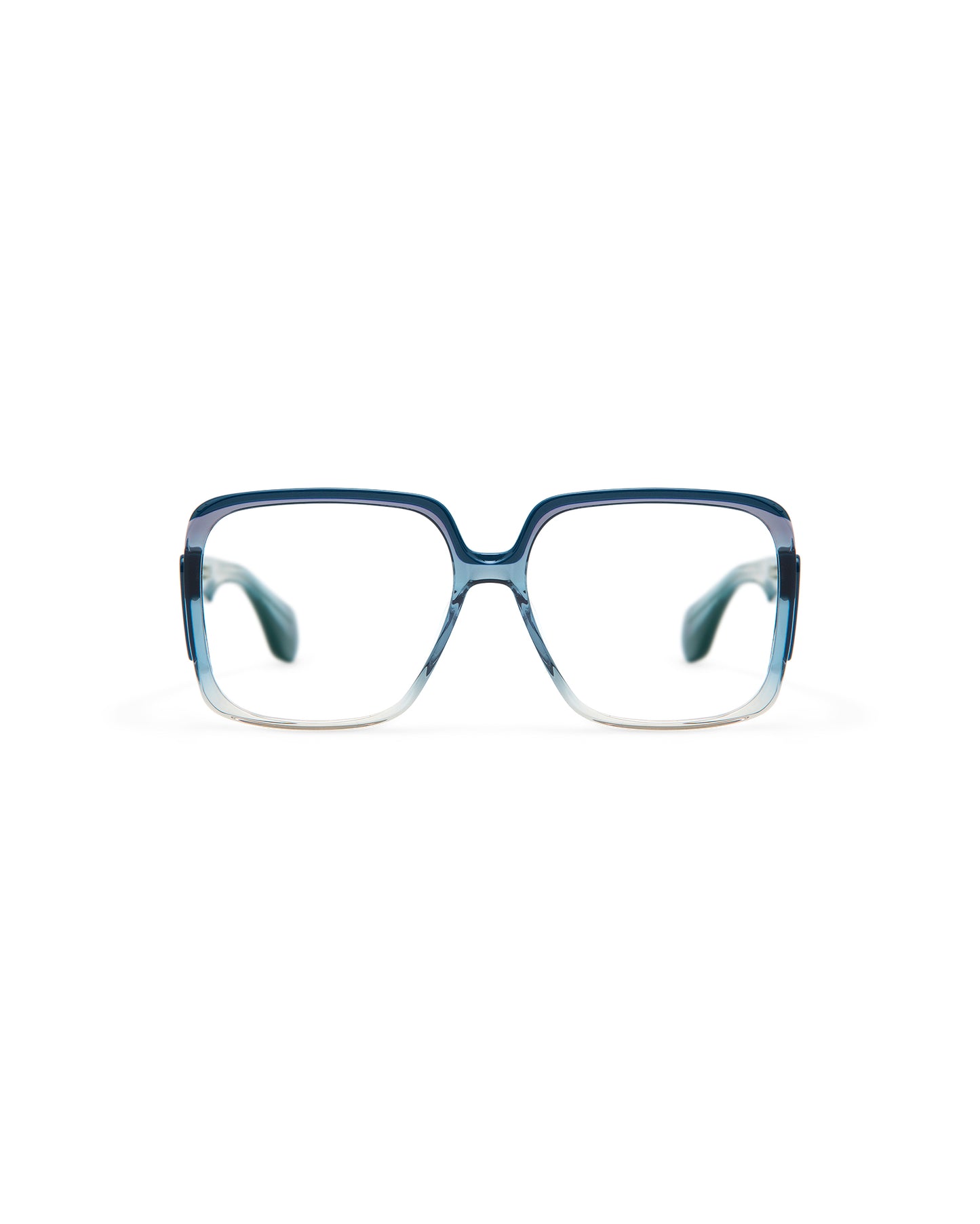 REVIVRE 42: Cuadrada Acetato Azul optical glasses by GIGI STUDIOS 8004