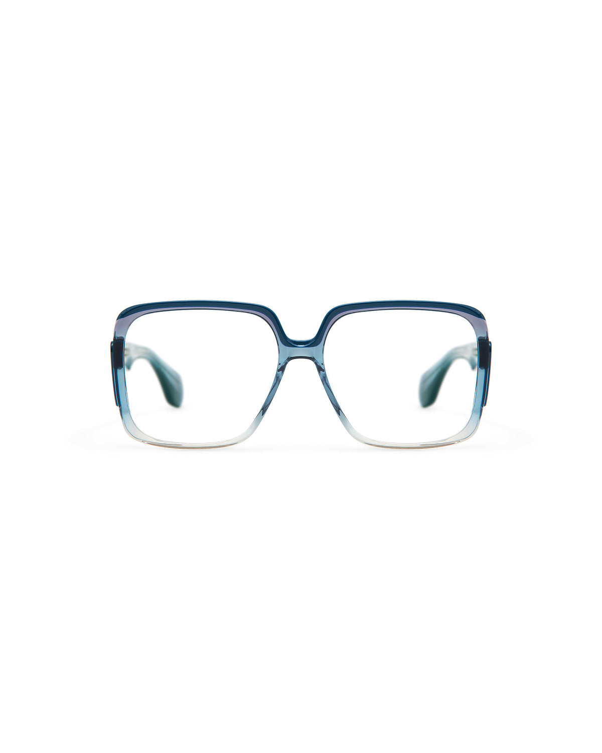 REVIVRE 42: Cuadrada Acetato Azul optical glasses by GIGI STUDIOS 8004