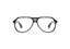 REVIVRE 43: Aviador Acetato Noir optical glasses by GIGI STUDIOS 8006