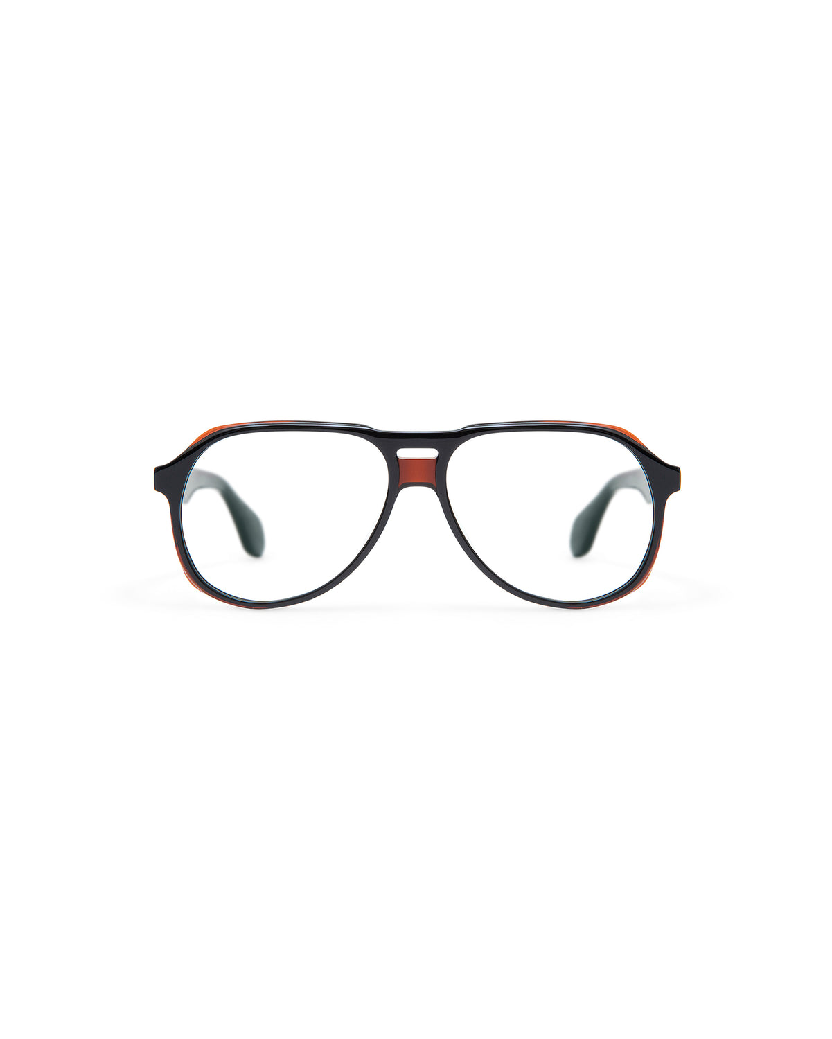 REVIVRE 43: Aviador Acetato Noir optical glasses by GIGI STUDIOS 8006