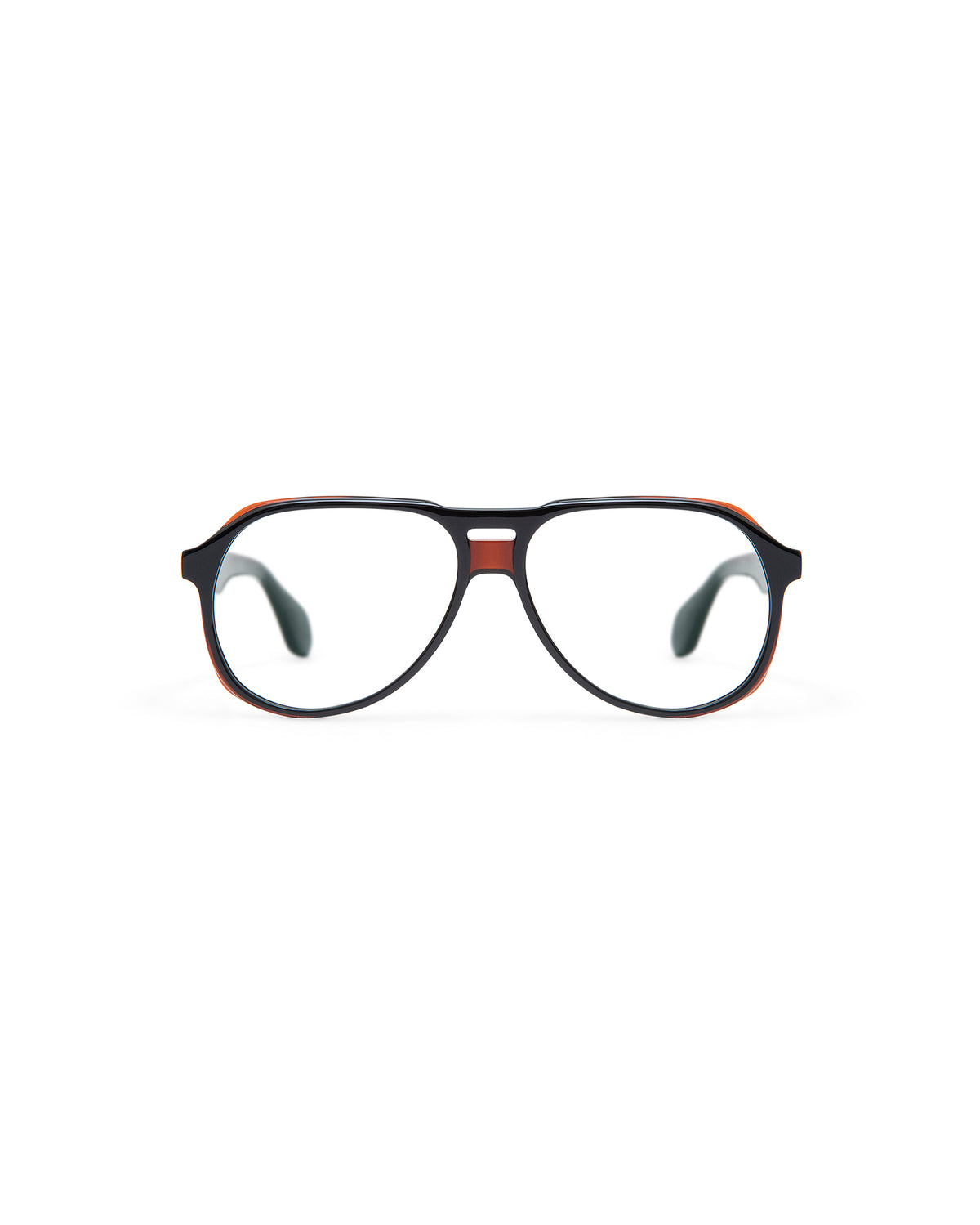 REVIVRE 43: Aviador Acetato Noir optical glasses by GIGI STUDIOS 8006
