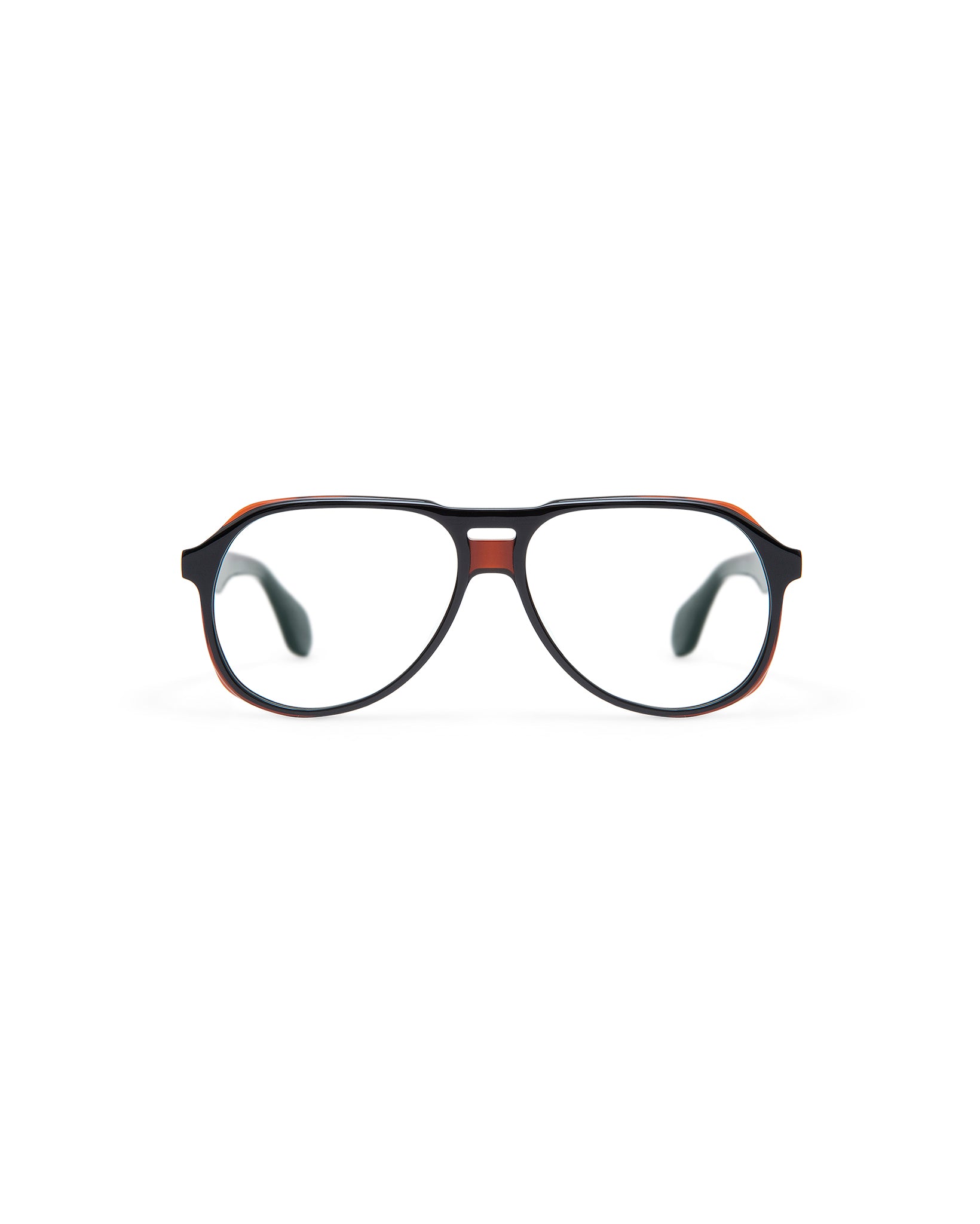 REVIVRE 43: Aviador Acetato Noir optical glasses by GIGI STUDIOS 8006
