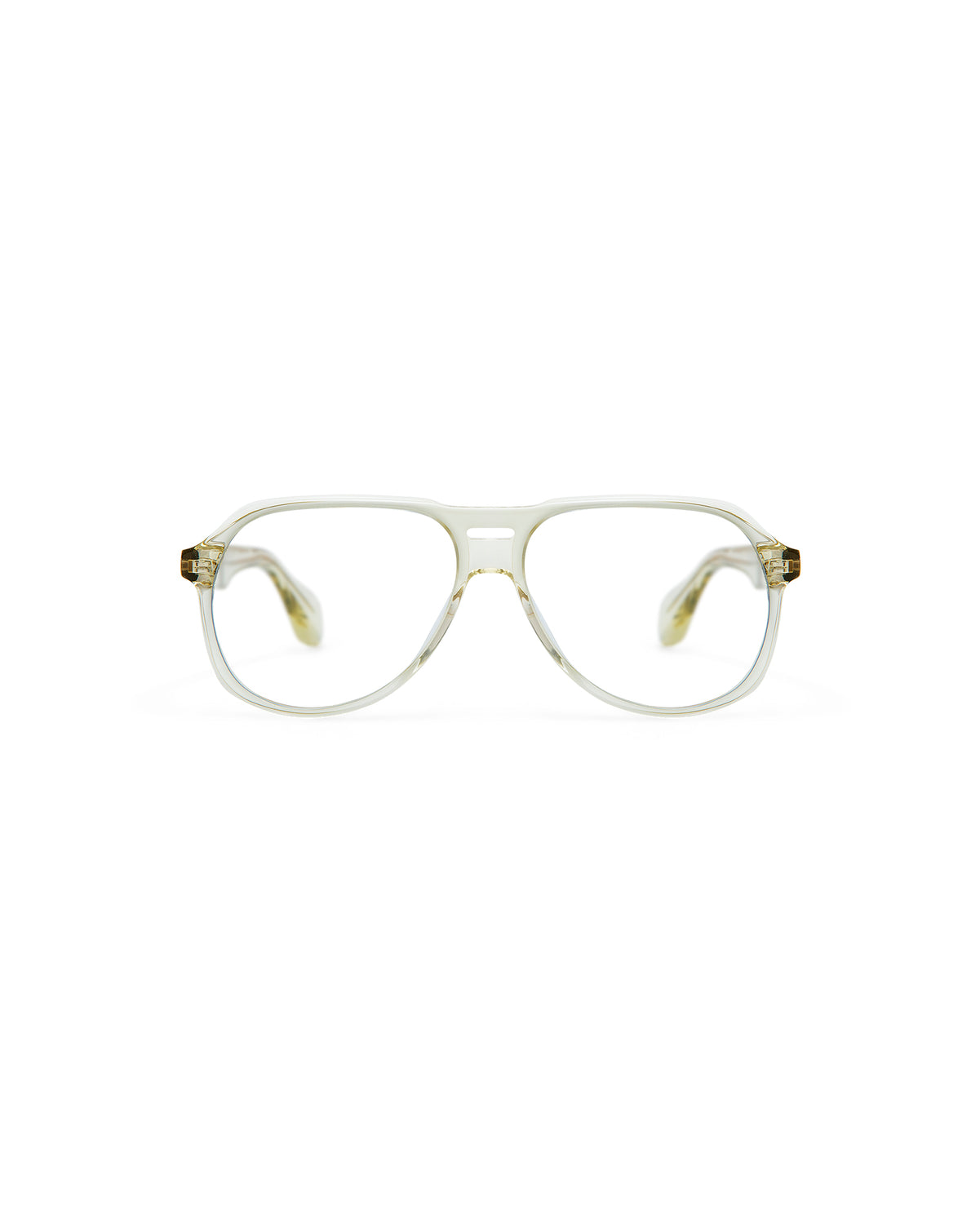 REVIVRE 43: Aviador Acetato Marrón optical glasses by GIGI STUDIOS 8009