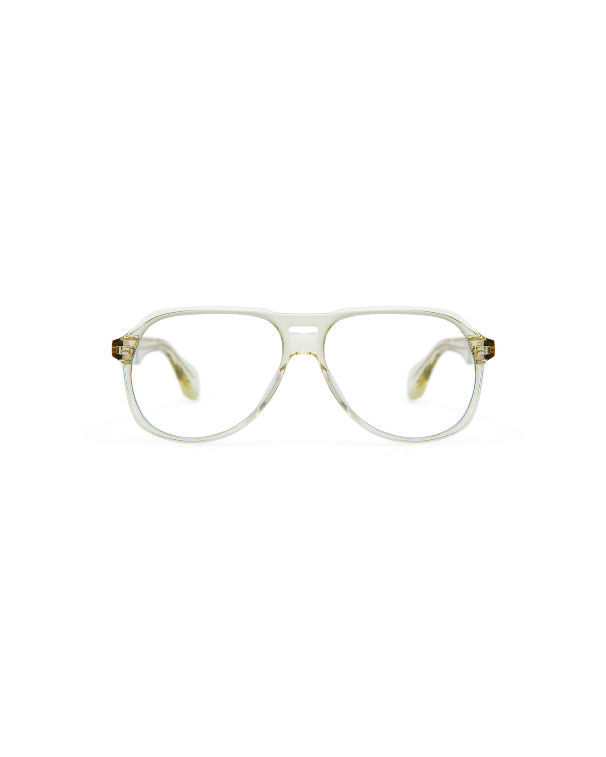 REVIVRE 43: Aviador Acetato Marrón optical glasses by GIGI STUDIOS 8009