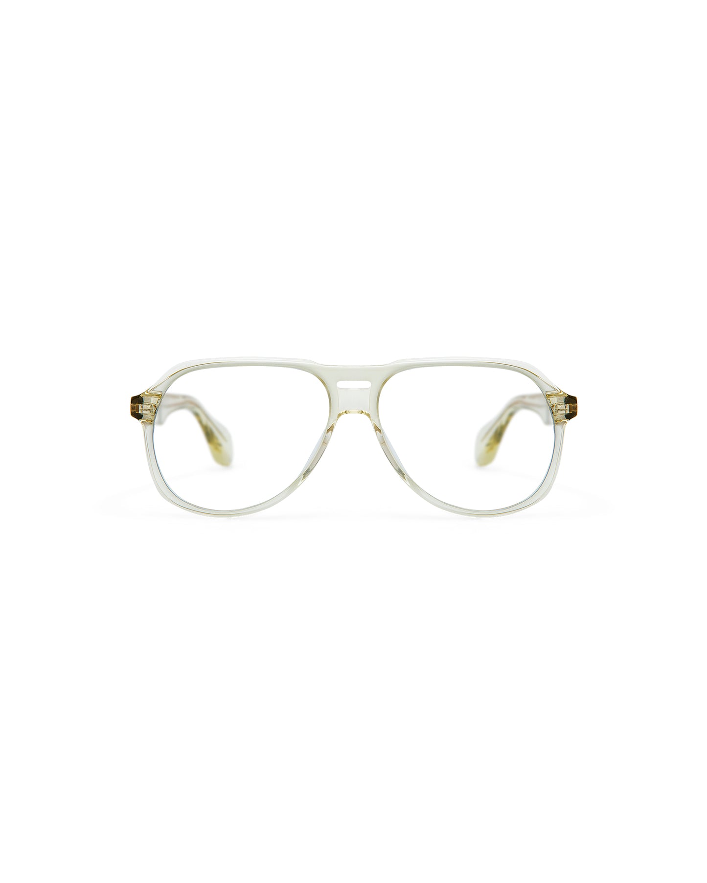 REVIVRE 43: Aviador Acetato Marrón optical glasses by GIGI STUDIOS 8009