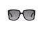 REVIVRE 44: Cuadrada Acetato Noir sunglasses by GIGI STUDIOS 8010