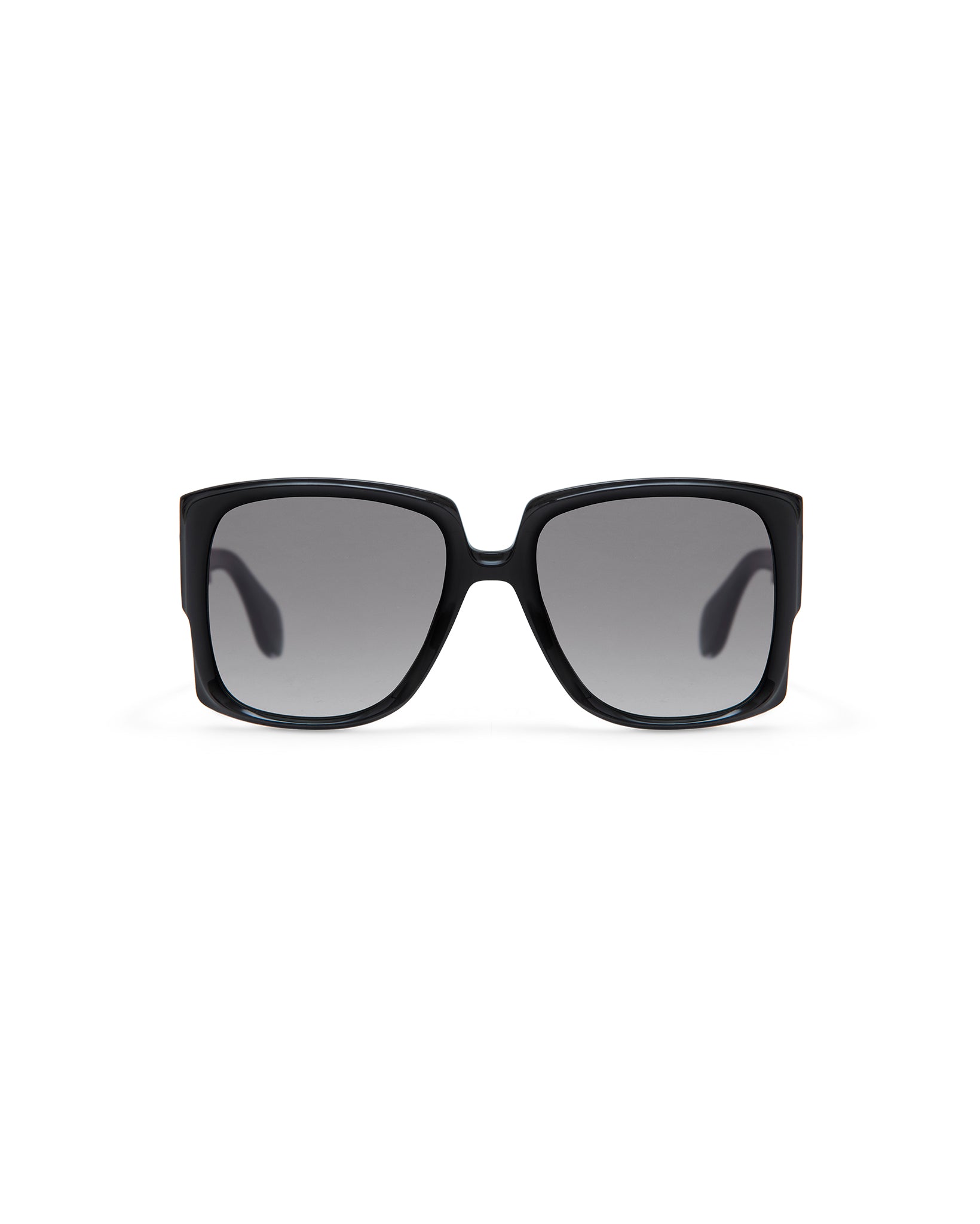 REVIVRE 44: Cuadrada Acetato Noir sunglasses by GIGI STUDIOS 8010