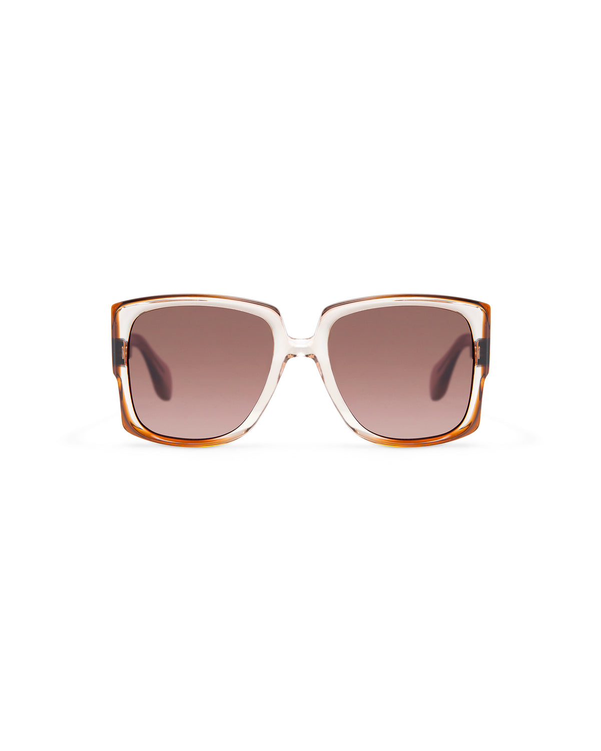 REVIVRE 44: Cuadrada Acetato Blanco sunglasses by GIGI STUDIOS 8012